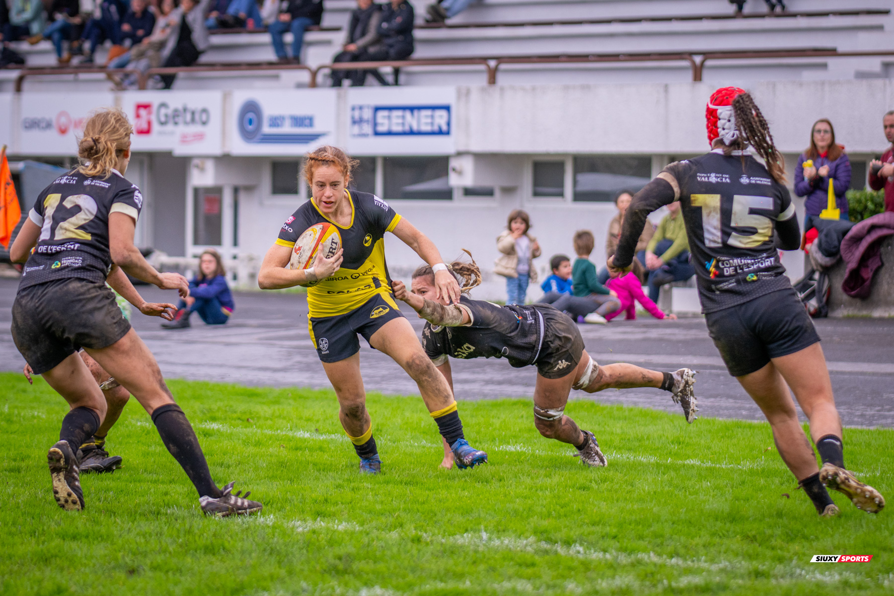  Getxo Artea Rugby Taldea - Rugby Turia - Rugby - FER 2023 - DHB F - Getxo Neskak Rt (25) vs (0) Rugby Turia (#FER23DHBGNRT12) Photo by: Fredy Monfoto | Siuxy Sports 2023-12-10