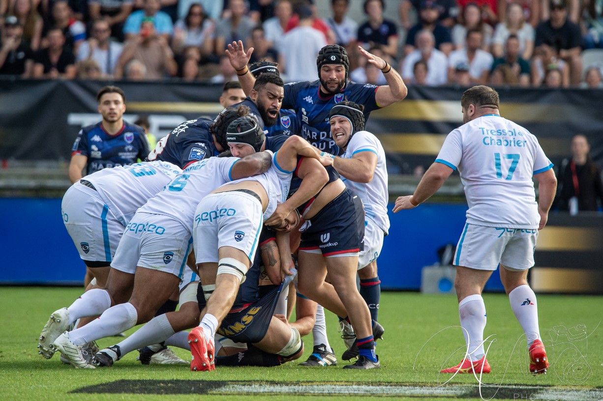  FC Grenoble Rugby - Montpellier Hérault Rugby - Rugby - FFR - 2024 - Access Match -  FC Grenoble (18) vs (20) Montpellier (#FFR24FCGMHR06) Photo by: Karine Valentin | Siuxy Sports 2024-06-16