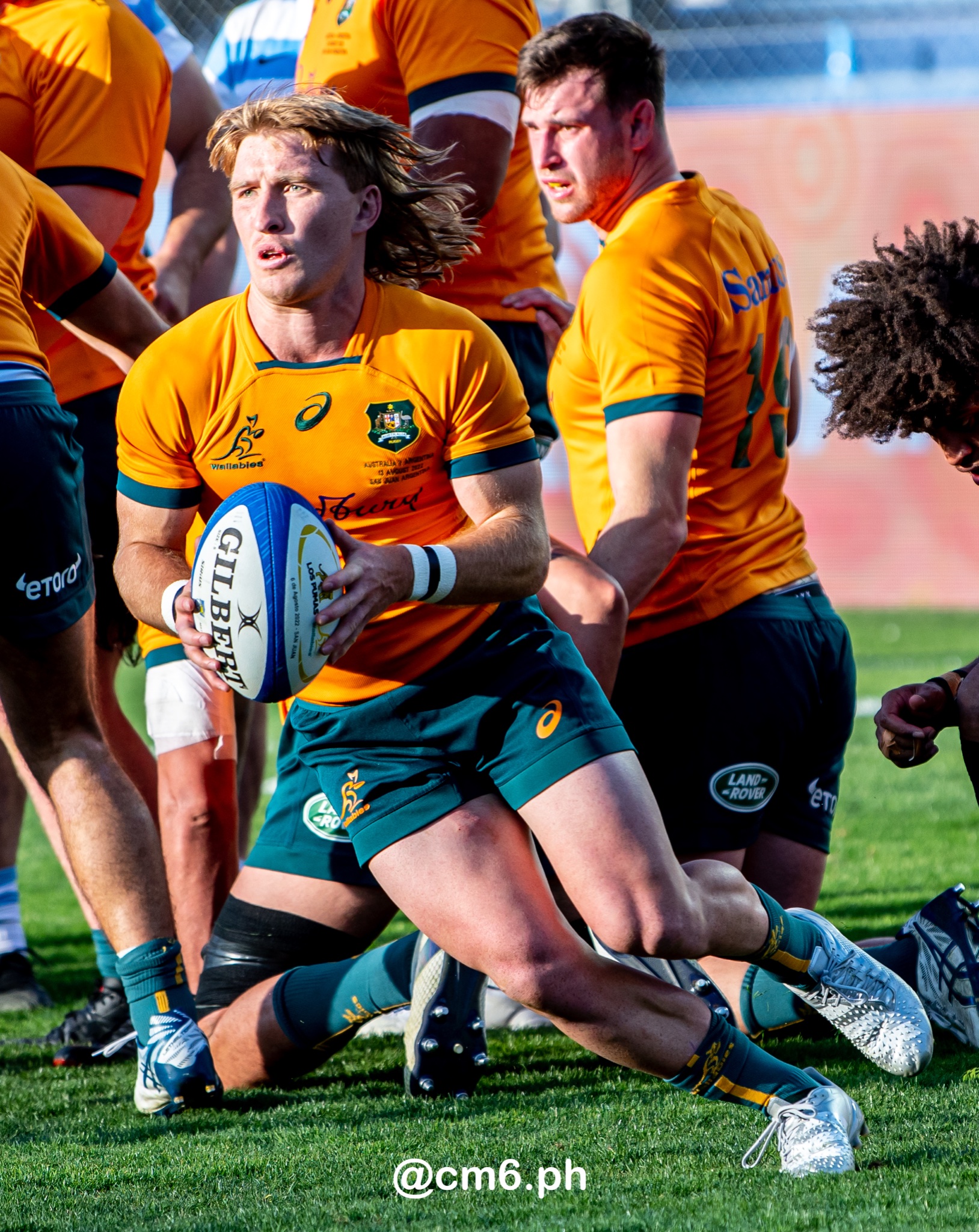  Selección Argentina de Rugby XV - Australia national rugby union team (M) - Rugby - Rugby Championship - Pumas (26) vs (41) Australia - Mendoza - Reel A (#RCH22ARGAUSa07) Photo by: Christian Mas | Siuxy Sports 2022-07-06