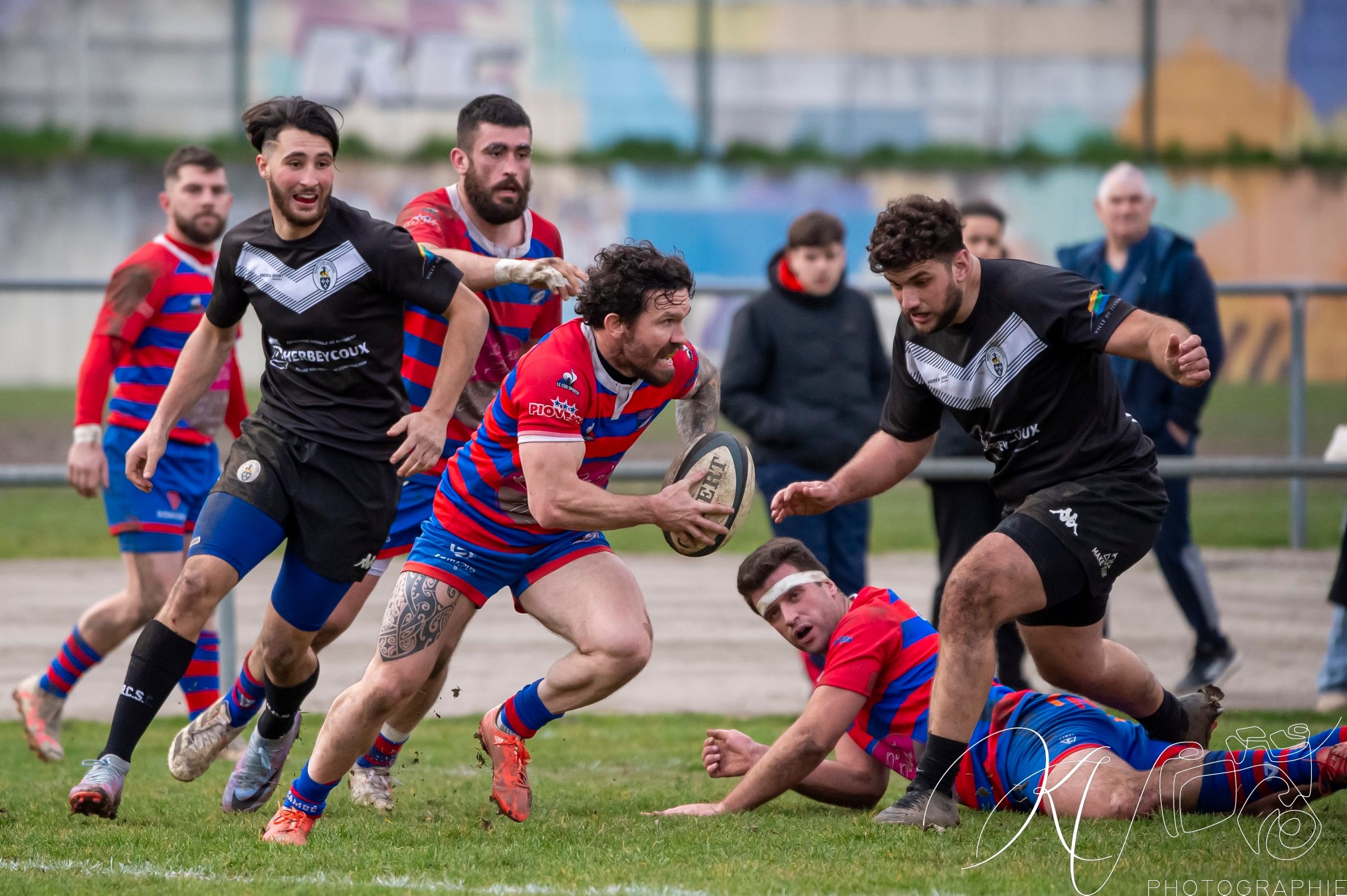  Rugby Club de Seyssins - Rugby Club Le Teil - Rugby - Fed3 2024 - RC de Seyssins vs RC Le Teil (#F324RCSRCLT02) Photo by: Karine Valentin | Siuxy Sports 2024-02-12