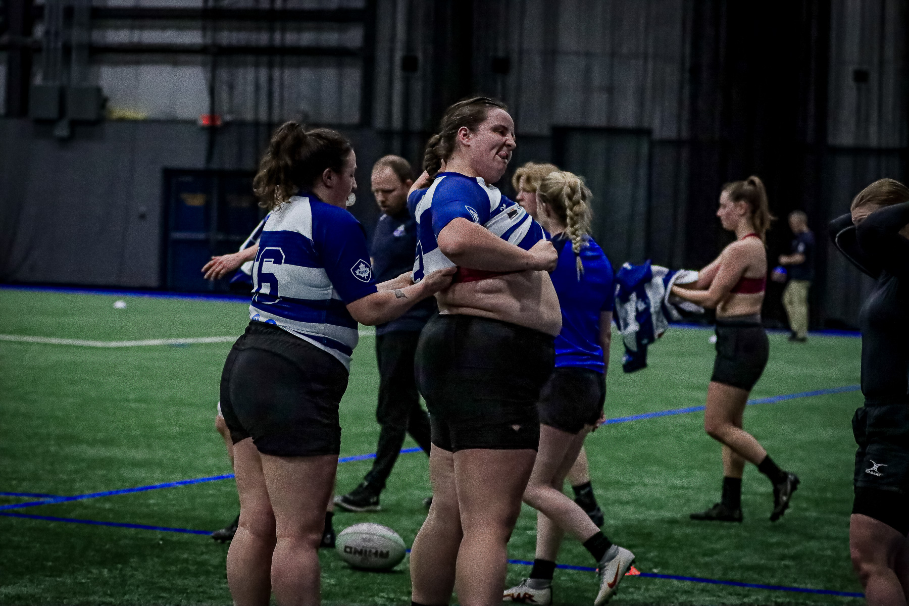  Équipe féminine - Rugby Québec -  - Rugby - QORC-CROQ 2024 - Québec Est (22) vs (16) Québec Ouest  (#RQ24CROQESTOUE04) Photo by: Photo Mayarts | Siuxy Sports 2024-04-01
