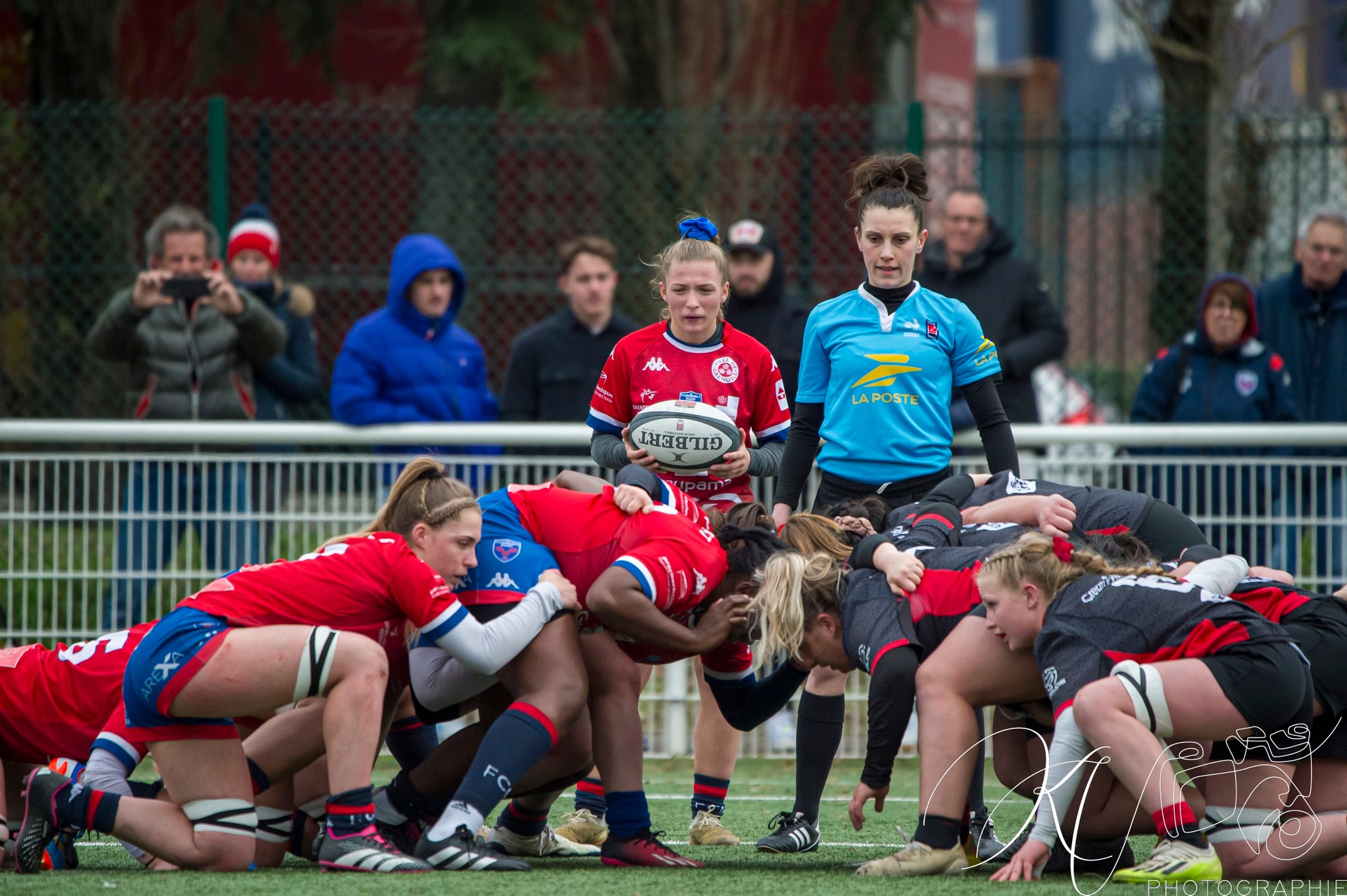  Lyon Olympique Universitaire - FC Grenoble Rugby - Rugby - Elite 1 2023 - Lyon O.U. (39) vs (14) FC Grenoble (#EL124LOUFCG02) Photo by: Karine Valentin | Siuxy Sports 2024-02-24