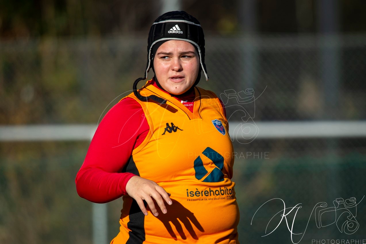  FC Grenoble Rugby - ASM Romagnat rugby féminin - Rugby - FFR 2024 - Réserve Élite - FCG Amazones vs ASM Romagnat (#FFR24REFCGASMR11) Photo by: Karine Valentin | Siuxy Sports 2024-11-30