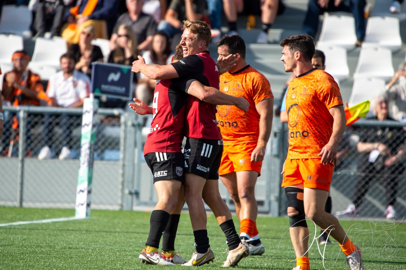  Stade niçois - Racing Club Narbonnais - Rugby - FFR 2024 - Finale Nationale - Nice (39) vs (30) Narbonne (#FFR24NATNICNAR05) Photo by: Karine Valentin | Siuxy Sports 2024-05-18