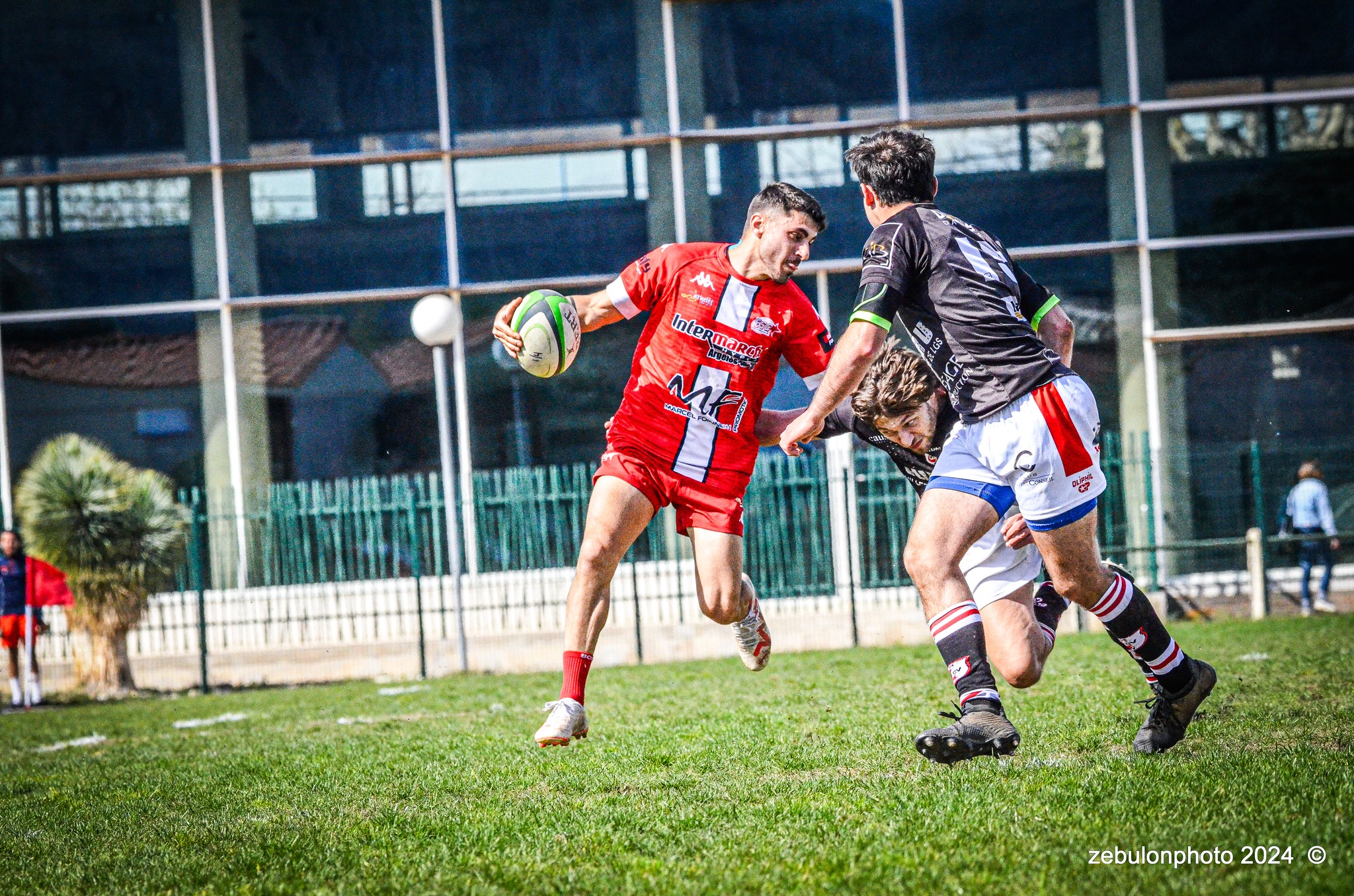  Étoile Sportive Catalane - Football Club Villefranchois - Lauragais - Rugby - FFR -  Fed 2 2024 - Etoile Sportive Catalane vs FC Villefranchois (#FFR24F2ESCFCV03) Photo by: Photo Zebulon | Siuxy Sports 2024-03-23
