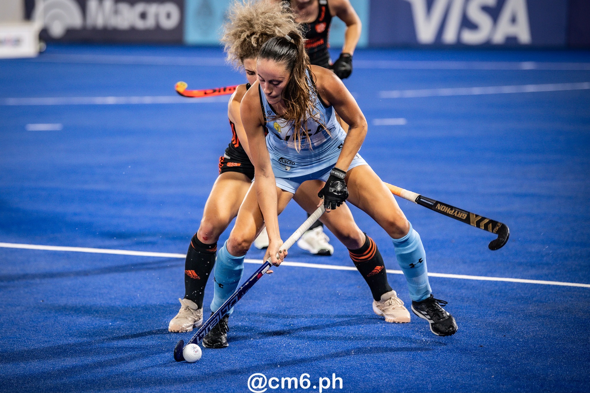 Eugenia TRINCHINETTI -  Selección femenina de hockey sobre césped de Argentina - Netherlands women's national field hockey team - Field hockey - FIH Pro League Fem 2023-2024 - Argentina (1) vs (4) Netherlands (#FIHPF24ARGNET12) Photo by: Christian Mas | Siuxy Sports 2023-12-08