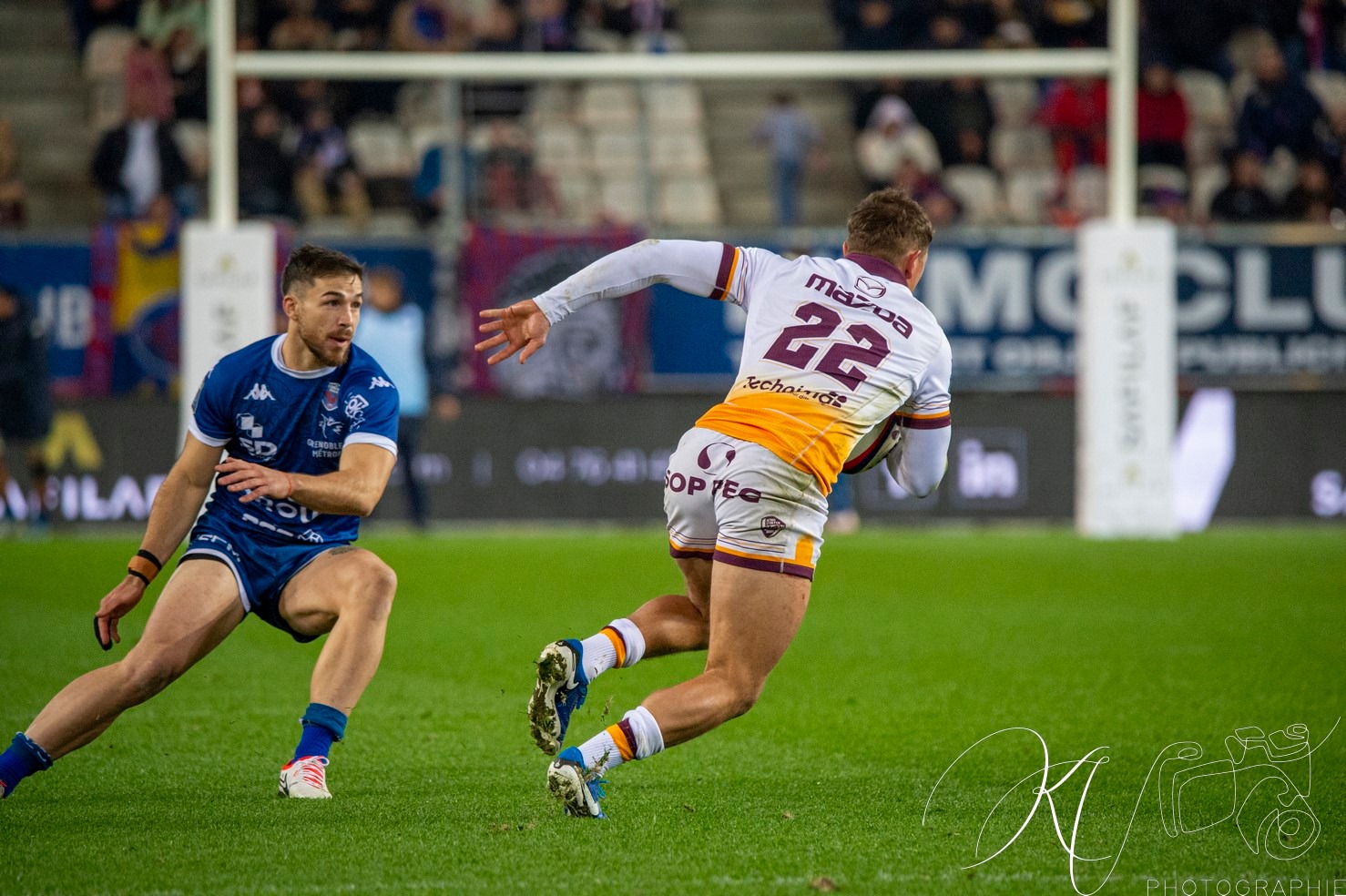  FC Grenoble Rugby - Soyaux Angoulême - Rugby - FFR 2024 - Pro D2 - FC Grenoble Rugby (37) vs (7) Soyaux Angouleme (#PD224PD2FCGSO11) Photo by: Karine Valentin | Siuxy Sports 2024-11-15