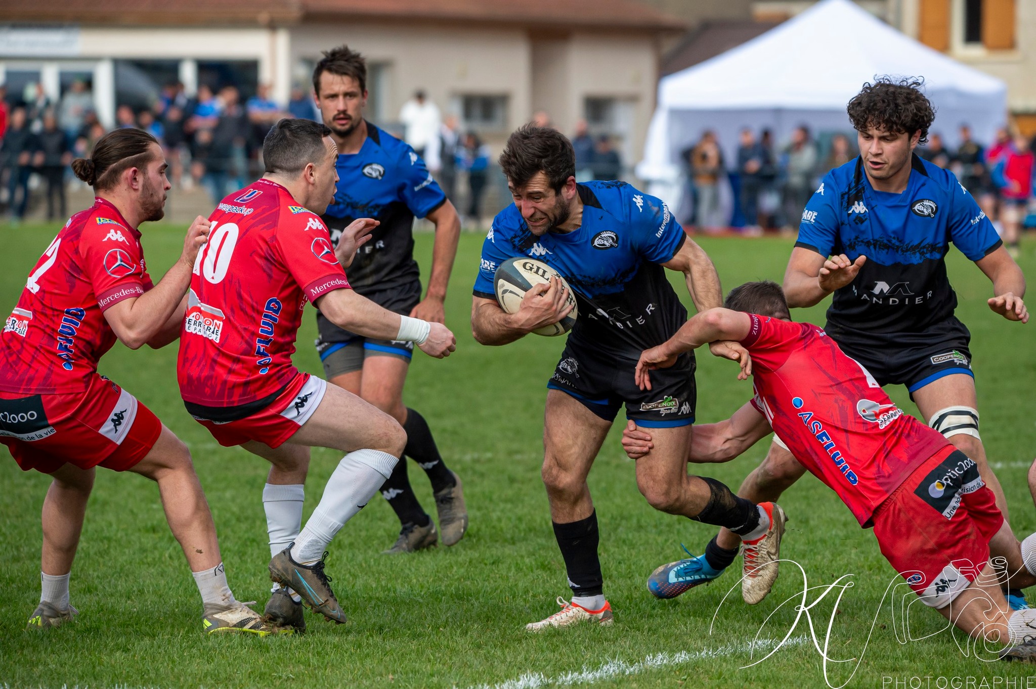  US Vinay - Stade Olympique Voironnais - Rugby - FFR 2024 Fed2 - US Vinay (27) vs (20) S.O. Voironnais (#FFR24F2USVSOV03) Photo by: Karine Valentin | Siuxy Sports 2024-03-24
