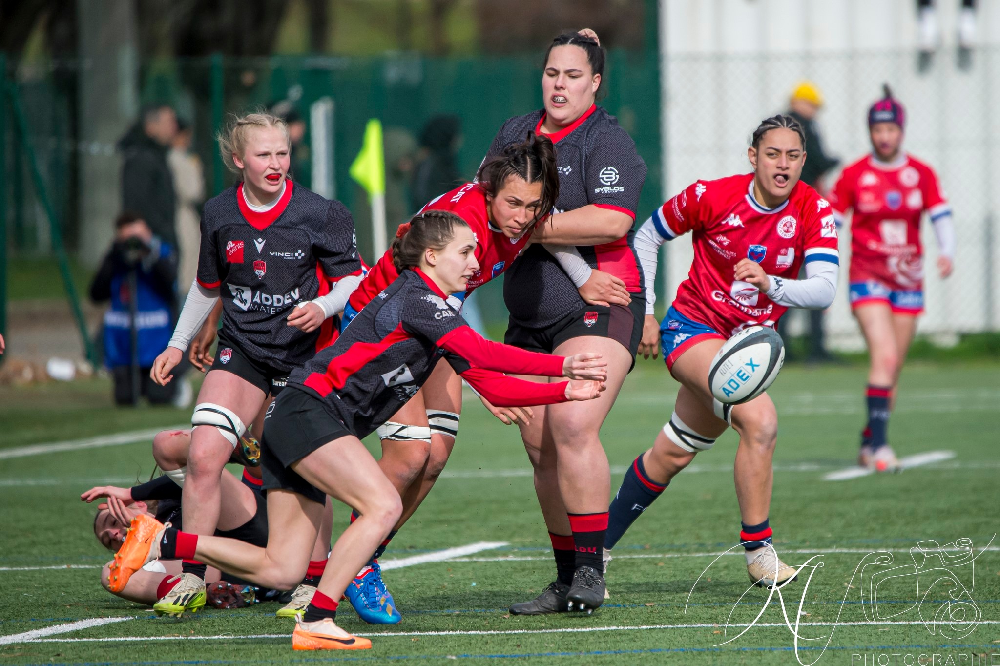  Lyon Olympique Universitaire - FC Grenoble Rugby - Rugby - Elite 1 2023 - Lyon O.U. (39) vs (14) FC Grenoble (#EL124LOUFCG02) Photo by: Karine Valentin | Siuxy Sports 2024-02-24