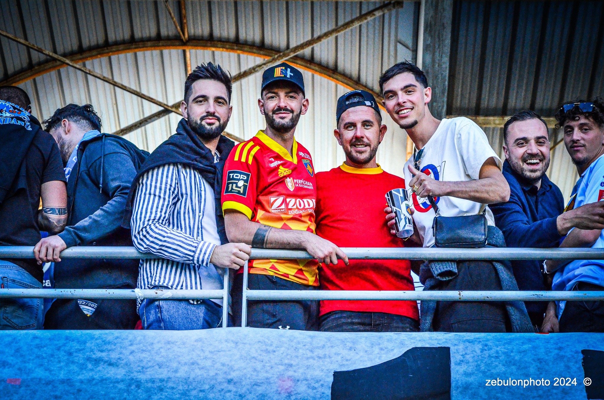  US Arlequins Perpignanais - Lyon Olympique Universitaire - Rugby - FFR 2024 - TOP14 - USAP (51) VS (20) LOU (#FFR24T14USALOU04) Photo by: Photo Zebulon | Siuxy Sports 2024-04-20