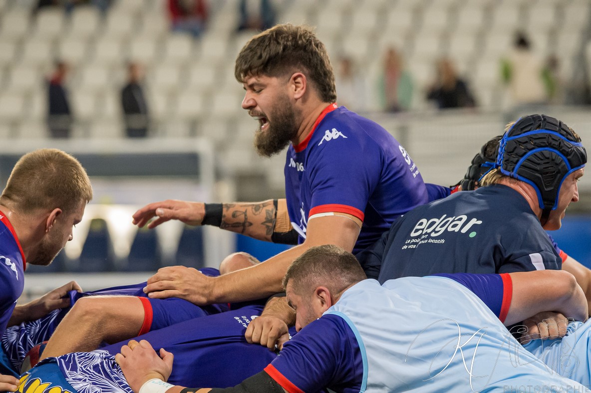 FC Grenoble Rugby - Valence Romans DR - Rugby - PRO D2 2024 - FC Grenoble (44) vs (22) Valence Romans DR (#PROD224FCGVRDR10) Photo by: Karine Valentin | Siuxy Sports 2024-10-11