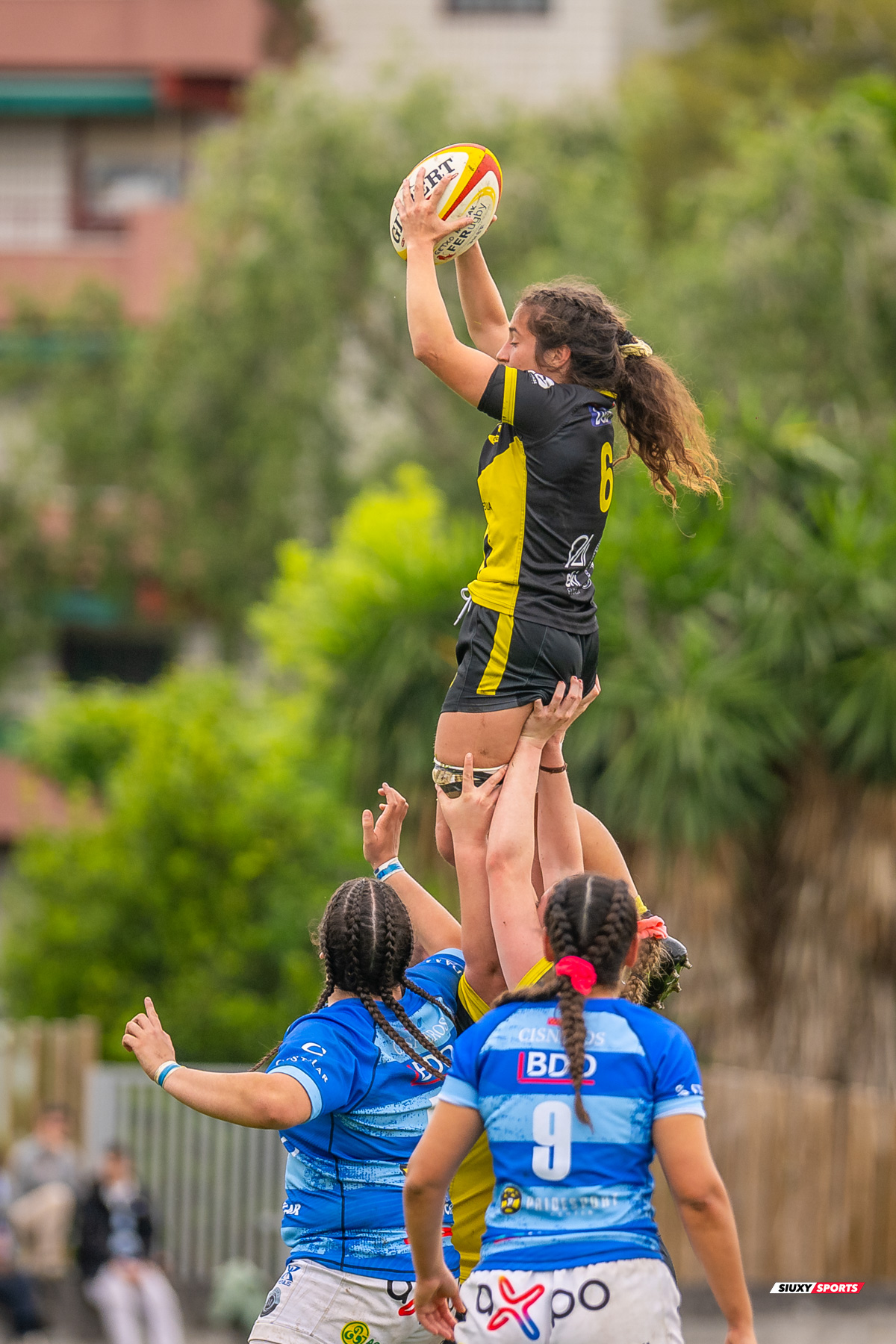  Getxo Artea Rugby Taldea - Club de Rugby Cisneros - Rugby - FER 2024 - Final ascenso DH Fem - Getxo ART (27) vs (12) CR Cisneros (#FER24GETCIS05) Photo by: Fredy Monfoto | Siuxy Sports 2024-05-19