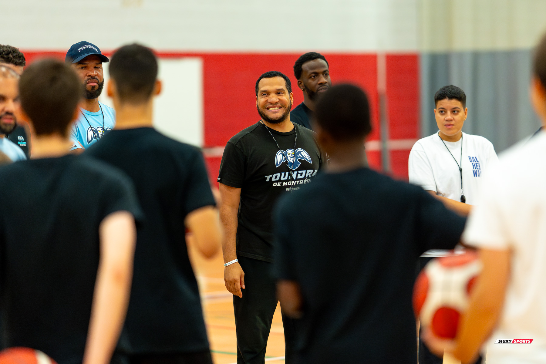 Nervens DEMOSTHENE - Rauly LEINO - Jonathan WILLIAMS -  Montreal -  - Basketball - Camp d'été de Basketball Jr Toundra 2024 (#2024JRTOUNDRA016) Photo by:  | Siuxy Sports 2024-06-29