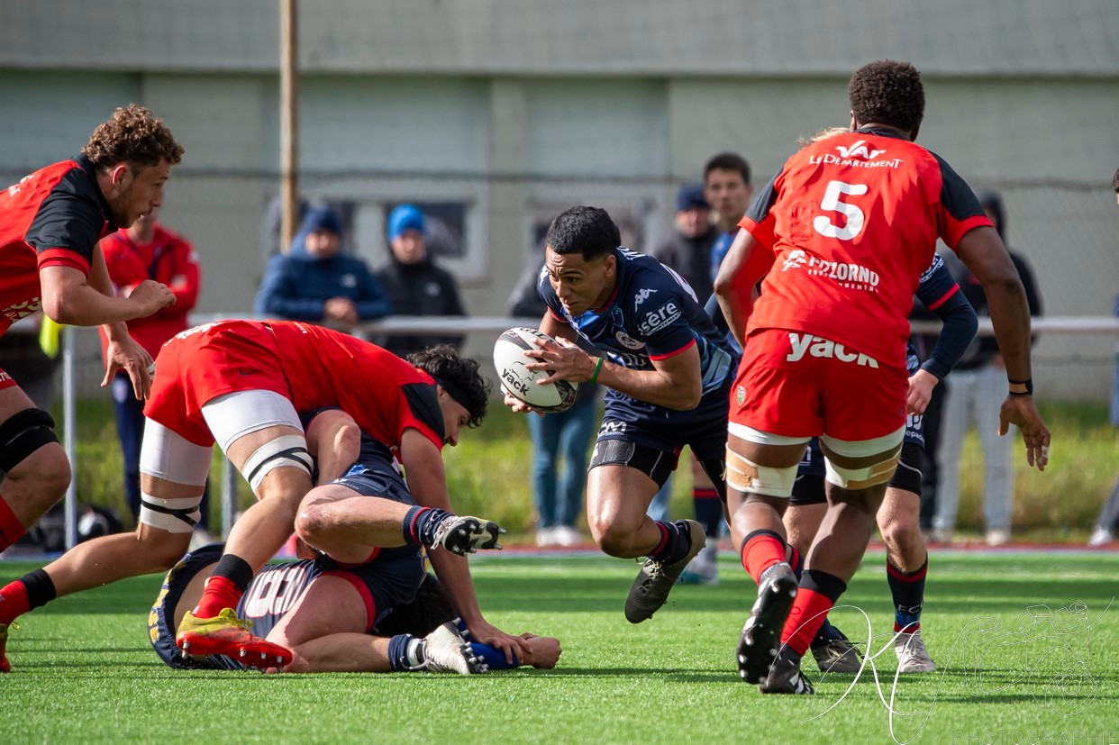  FC Grenoble Rugby - RC Toulonnais - Rugby - FFR 2024 - ESPOIRS - FC GRENOBLE VS RC Toulonnais (#FFR24ESFCGRCT04) Photo by: Karine Valentin | Siuxy Sports 2024-04-21