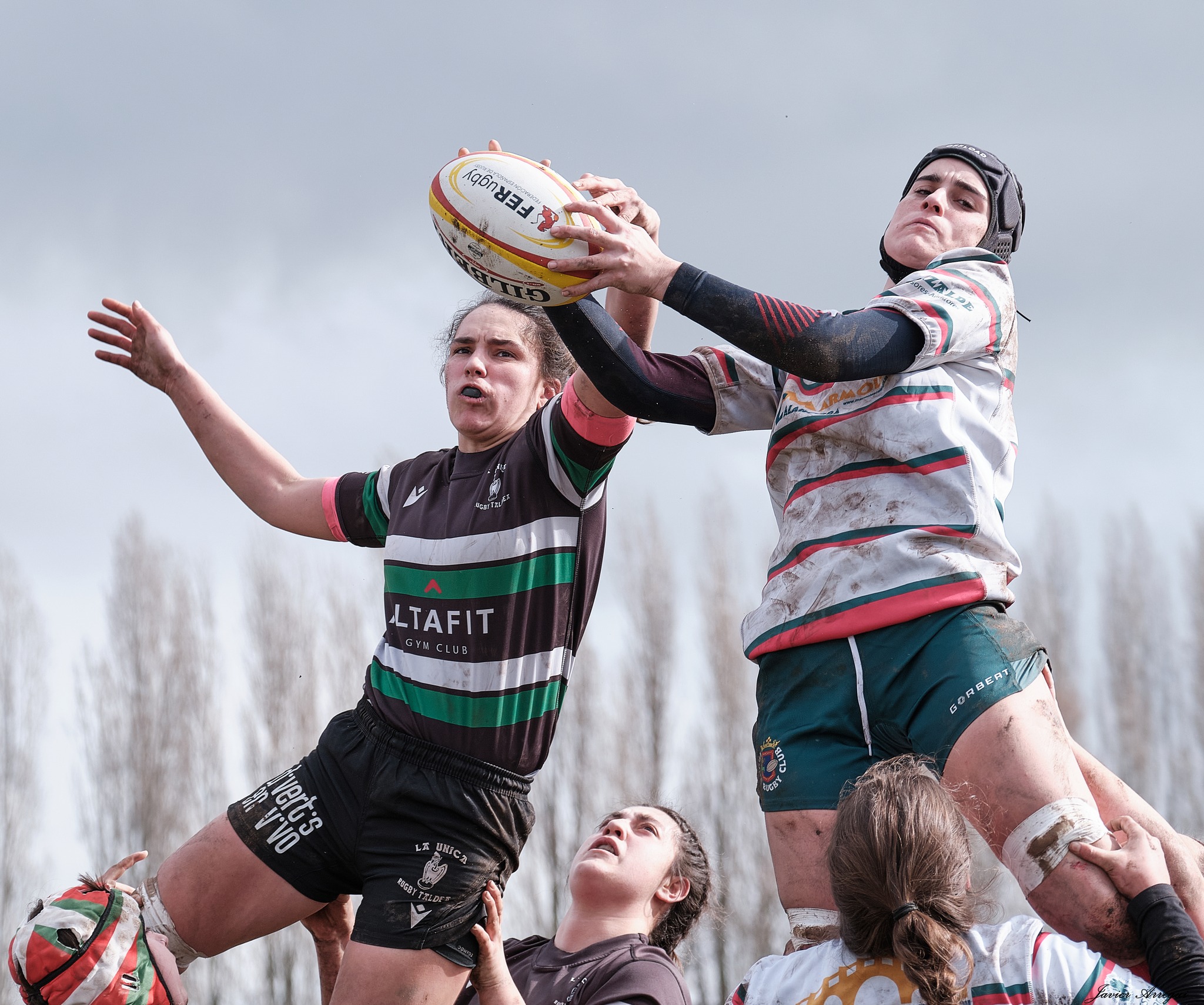  La Única Rugby Taldea - Iruña Rugby Club - Rugby - FER 2024 - La Unica RT vs Iruña Rugby Club - Neskak (#FER24UNIIRU02) Photo by: Javier Arregui | Siuxy Sports 2024-02-10