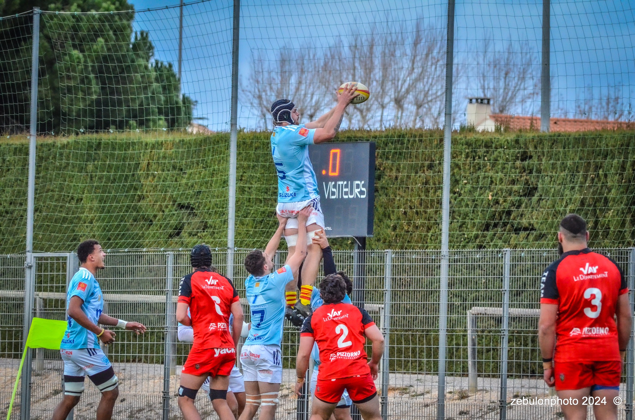  US Arlequins Perpignanais - RC Toulonnais - Rugby - Espoirs - USAP vs RCT (#ESP24USAPRCT02) Photo by: Photo Zebulon | Siuxy Sports 2024-02-10