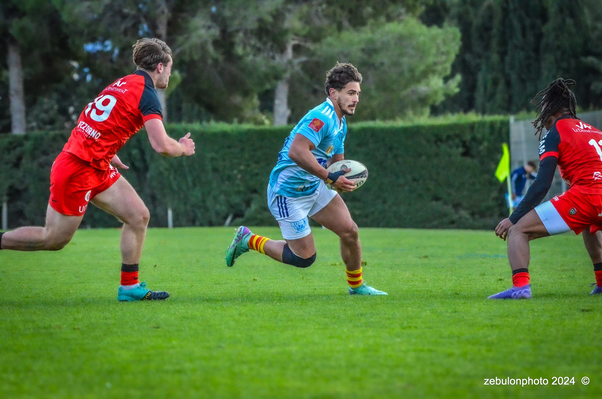  US Arlequins Perpignanais - RC Toulonnais - Rugby - Espoirs - USAP vs RCT (#ESP24USAPRCT02) Photo by: Photo Zebulon | Siuxy Sports 2024-02-10