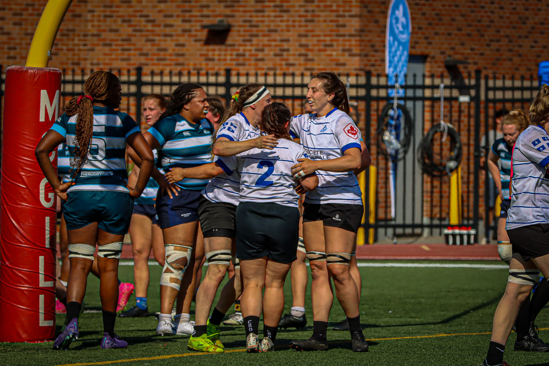  Équipe féminine - Rugby Québec - Ontario Blues (w) - Rugby - QORC-CROQ 2024 - FINALS - QUÉBEC EST (37) VS (13) ONTARIO EST - 1ST POSITION - Reel Mayarts (#QORC24QCEONE16) Photo by: Photo Mayarts | Siuxy Sports 2024-06-01