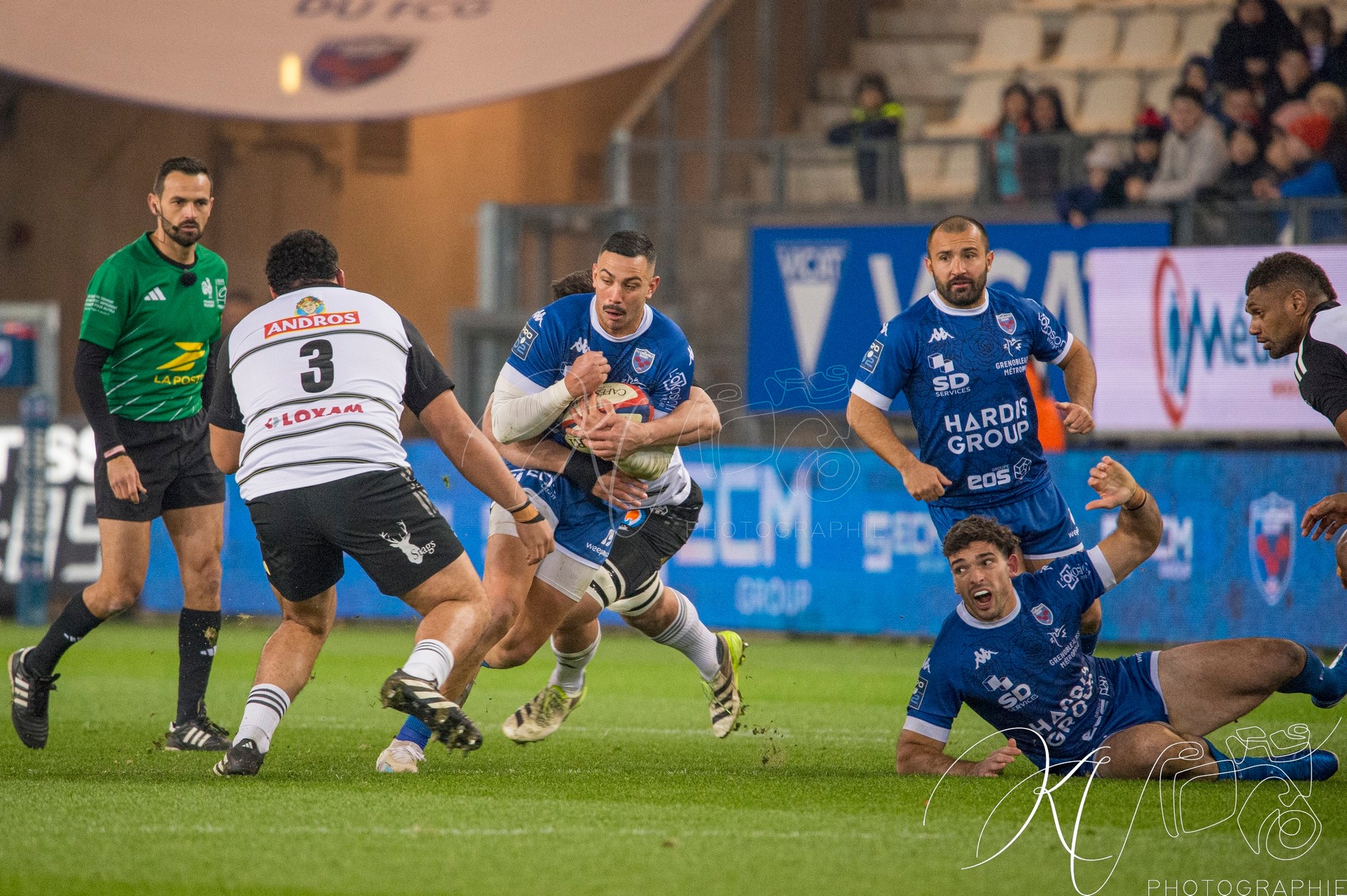 FC Grenoble Rugby - CA Brive - Rugby - FFR 2024 Fed2 - FC Grenoble Rugby (34) vs (22) CA Brive (#FFR24F2FCGBRI12) Photo by: Karine Valentin | Siuxy Sports 2024-12-13