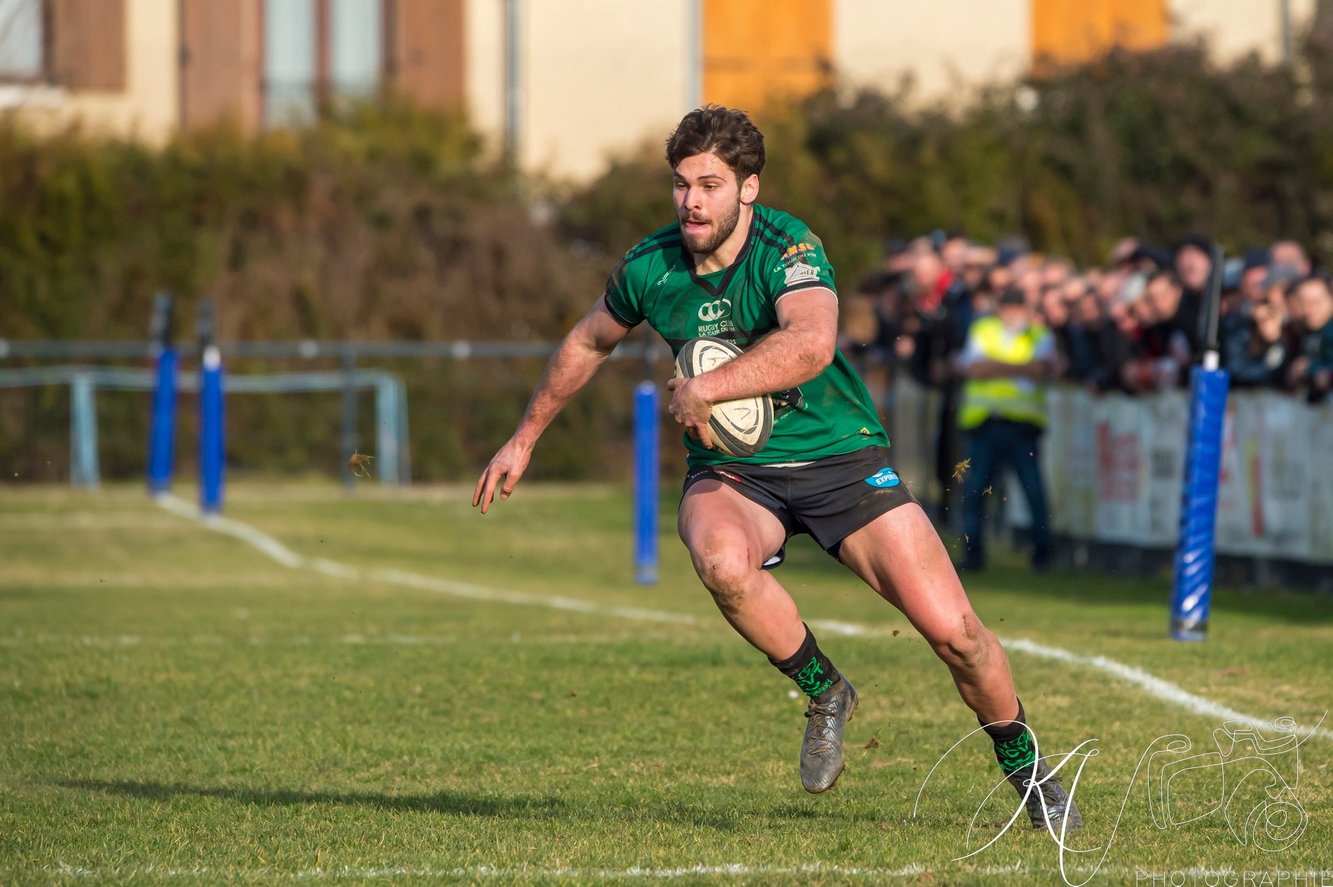  US Vinay - Rugby Club des Vallons de la Tour - Rugby - FED2 2024 - US Vinay (34) vs (25) RC des Vallons de la Tour (#FED224USVVDT01) Photo by: Karine Valentin | Siuxy Sports 2024-01-28
