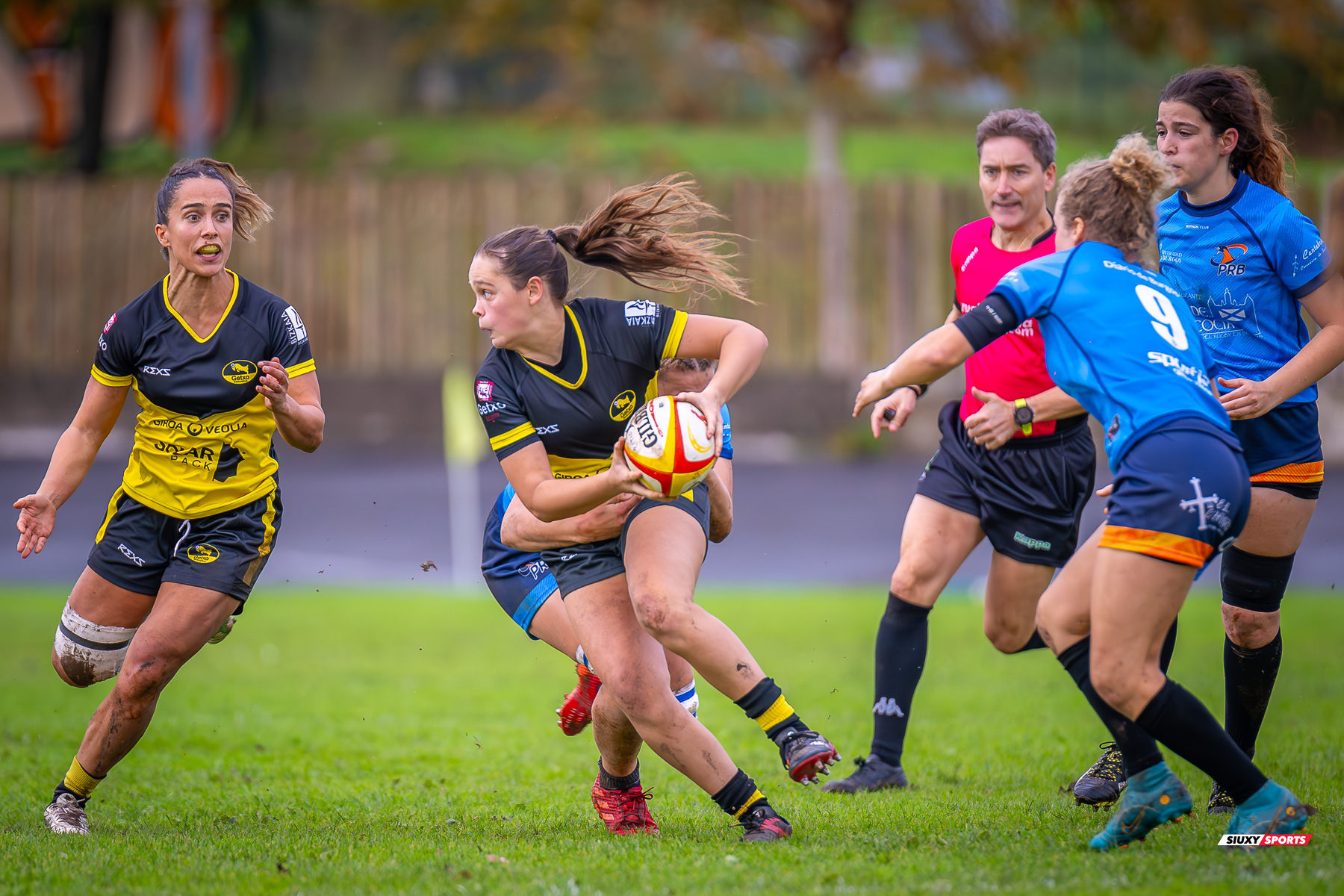  Getxo Artea Rugby Taldea - PRB FLOR DE ESCOCIA UBU - Rugby - FER 2023 - DHB F - Getxo Neskak Rt (31) vs (5) PRB Flor de Escocia (#FER23DHBGNFDE11) Photo by: Fredy Monfoto | Siuxy Sports 2023-11-11