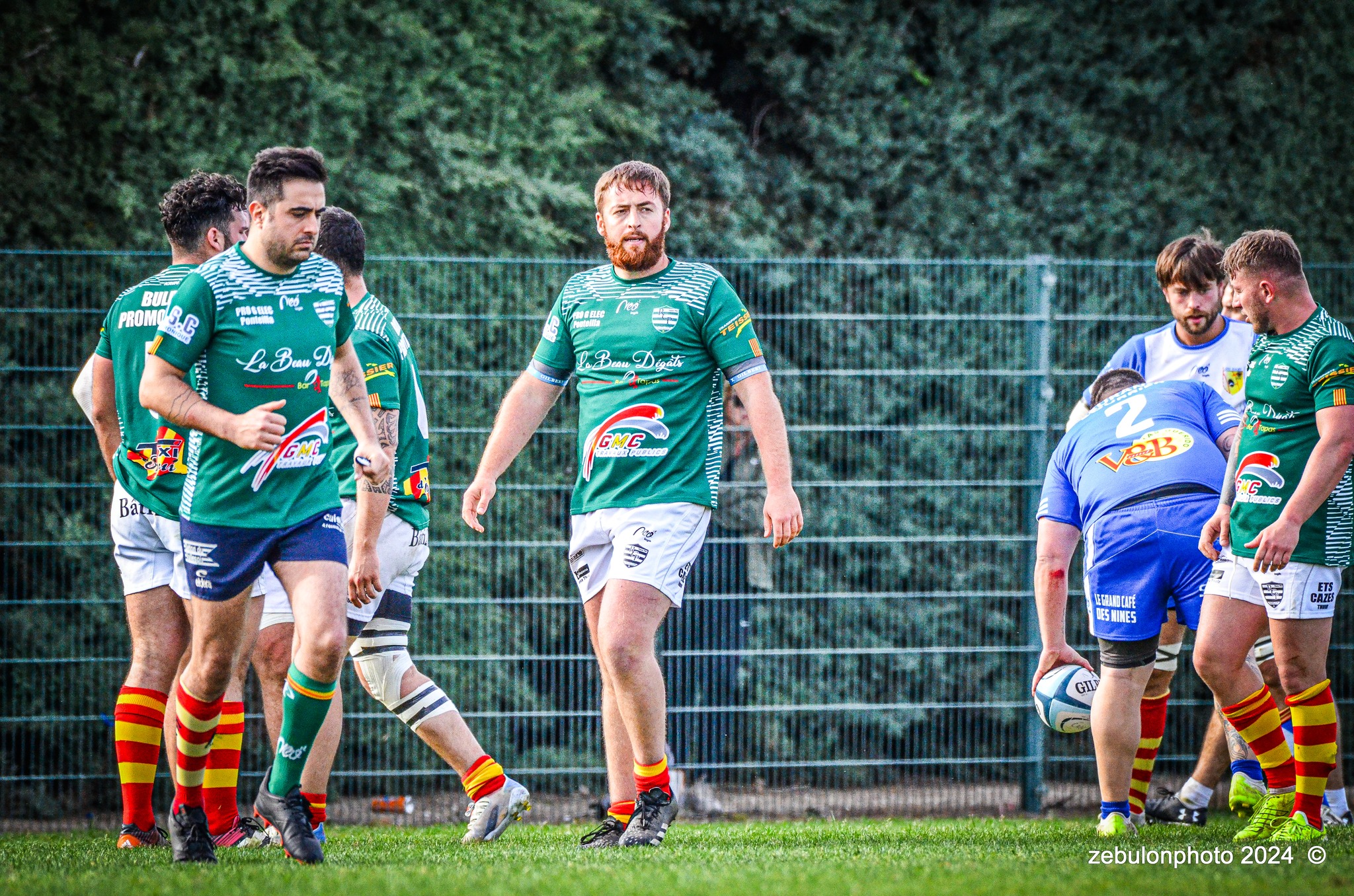  Cabestany Olympique XV - RC Ponteilla - Rugby - FFR Reg3 - Cabestani (15) vs (25) Ponteilla (#FFR24R3CABPON03) Photo by: Photo Zebulon | Siuxy Sports 2024-03-17