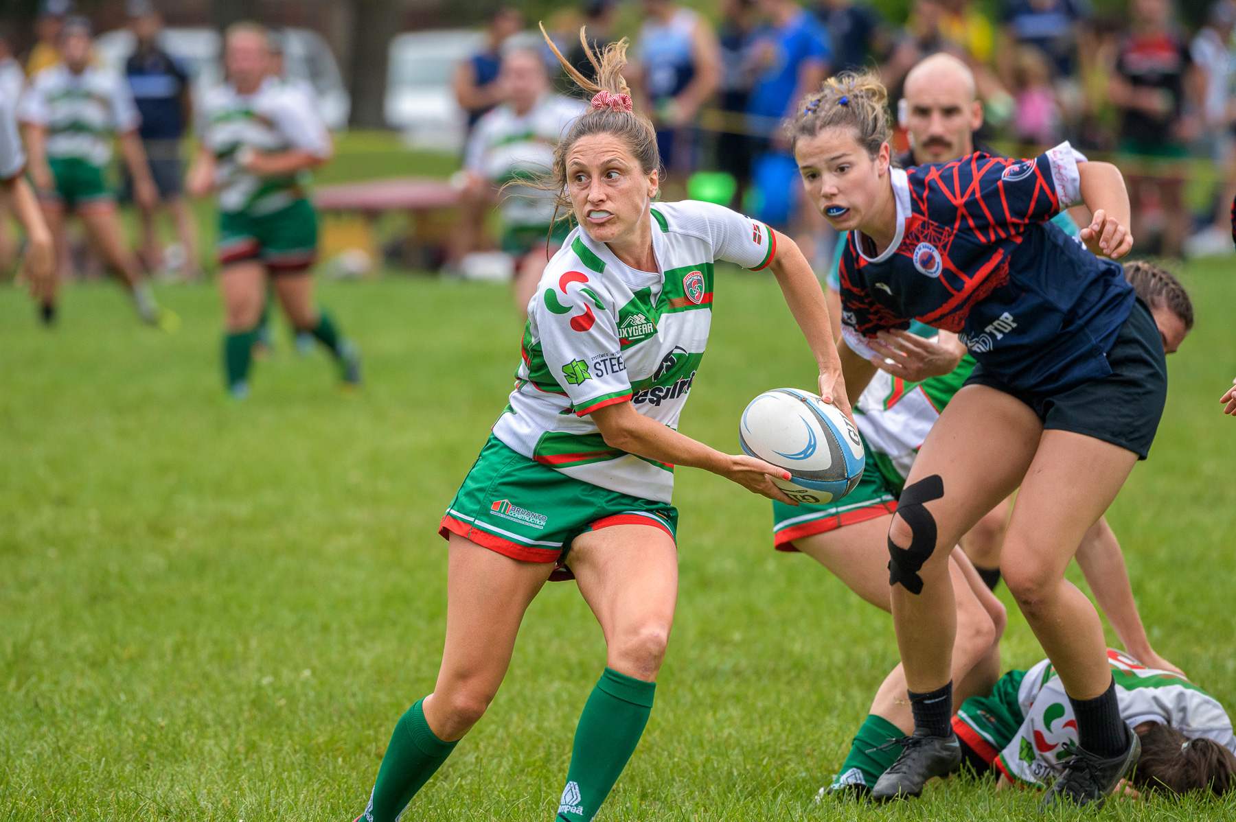  Braves de Trois-Rivières - Rugby Club de Montréal - Rugby - RQ 2024 - Finales - LPR2 F - Trois-Rivières vs RCM (#RQ24FLPR2FTRRCM) Photo by: Simon Duquette | Siuxy Sports 2024-08-17