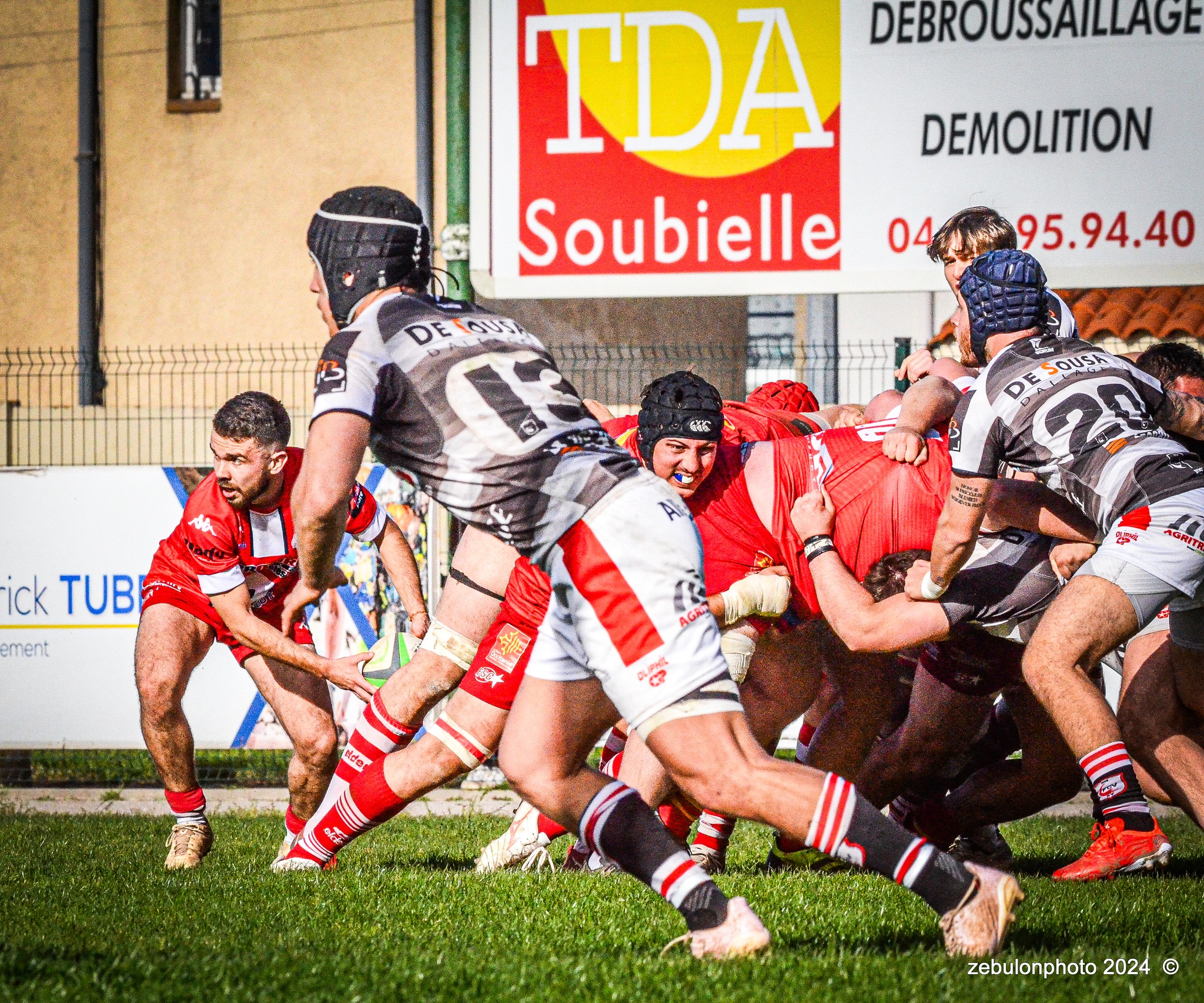  Étoile Sportive Catalane - Football Club Villefranchois - Lauragais - Rugby - FFR -  Fed 2 2024 - Etoile Sportive Catalane vs FC Villefranchois (#FFR24F2ESCFCV03) Photo by: Photo Zebulon | Siuxy Sports 2024-03-23