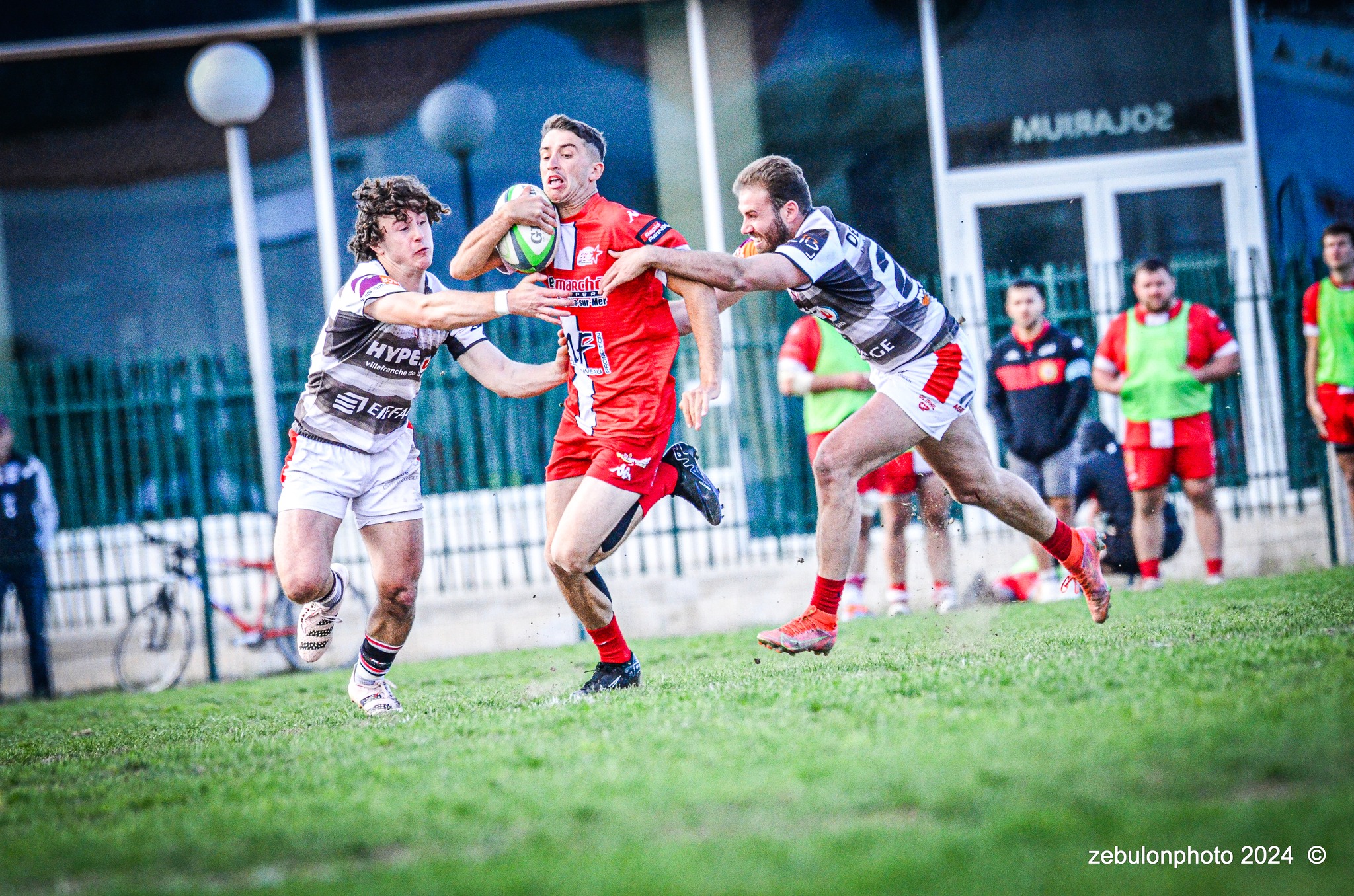  Étoile Sportive Catalane - Football Club Villefranchois - Lauragais - Rugby - FFR -  Fed 2 2024 - Etoile Sportive Catalane vs FC Villefranchois (#FFR24F2ESCFCV03) Photo by: Photo Zebulon | Siuxy Sports 2024-03-23