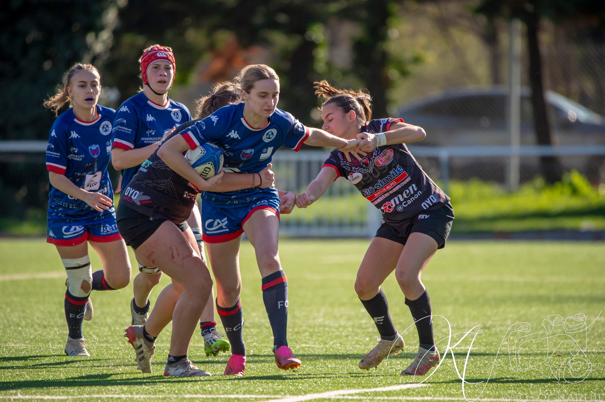  FC Grenoble Rugby - US Oyonnax Rugby - Rugby - 2024 U18 FCG AMAZONES vs US OYONNAX (#FFR24U18FCGUSO03) Photo by: Karine Valentin | Siuxy Sports 2024-03-16