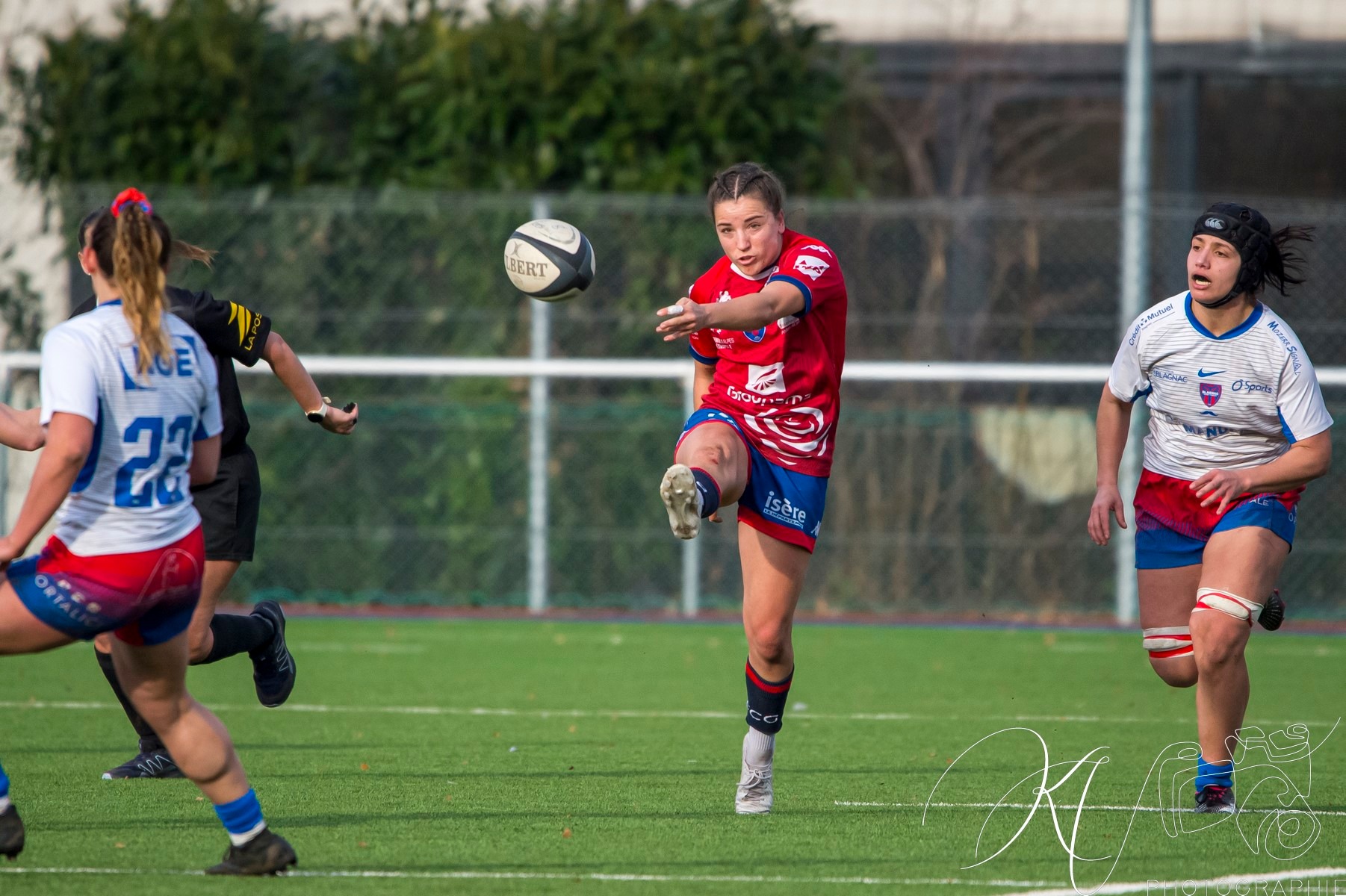 Alexandra CHAMBON -  FC Grenoble Rugby - Blagnac - Rugby - 2024 Élite 1 Féminine - FC Grenoble Amazones (18)  vs (13) Blagnac (#E1G24FCGBLA02) Photo by: Karine Valentin | Siuxy Sports 2024-02-18