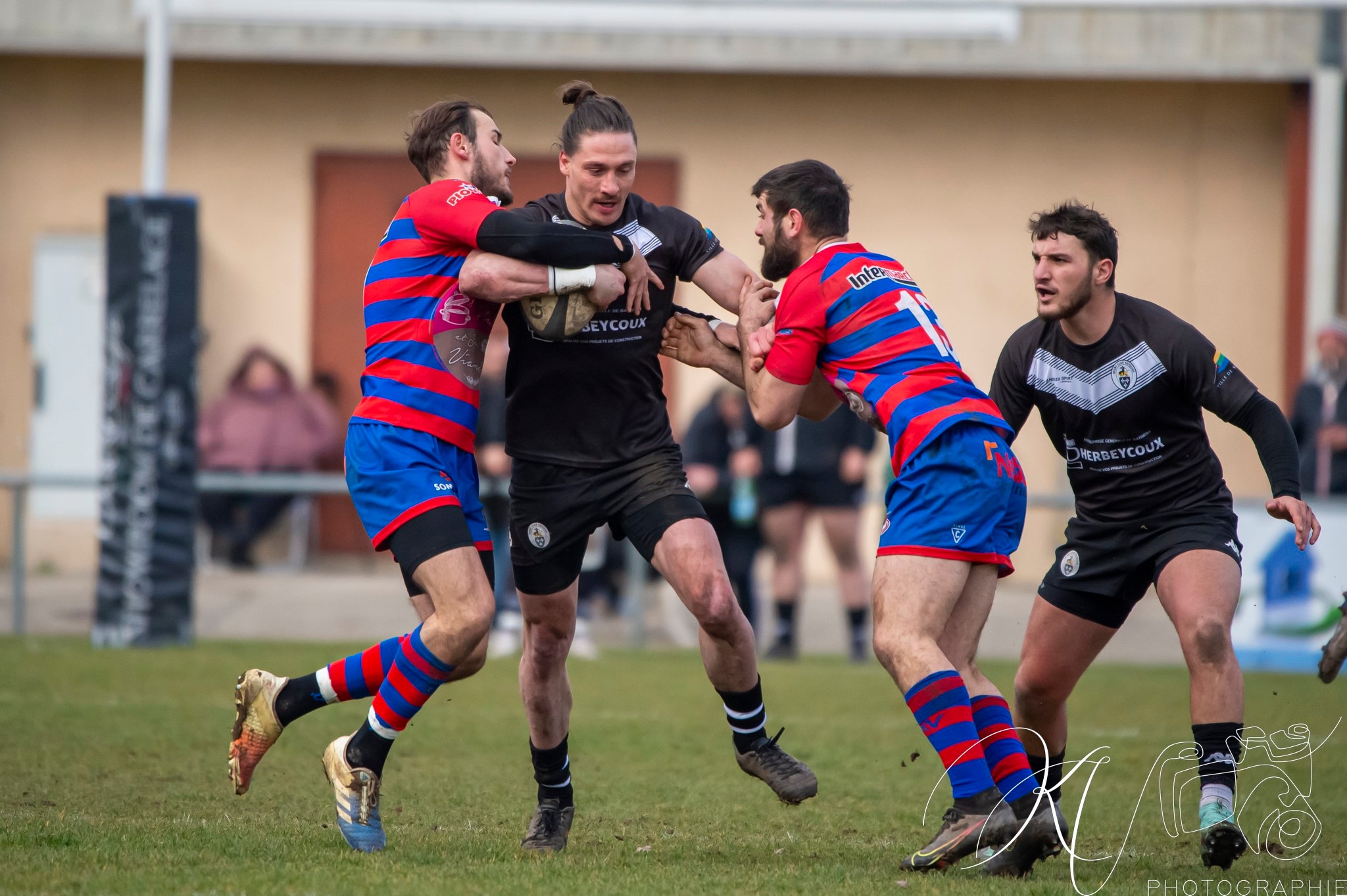  Rugby Club de Seyssins - Rugby Club Le Teil - Rugby - Fed3 2024 - RC de Seyssins vs RC Le Teil (#F324RCSRCLT02) Photo by: Karine Valentin | Siuxy Sports 2024-02-12