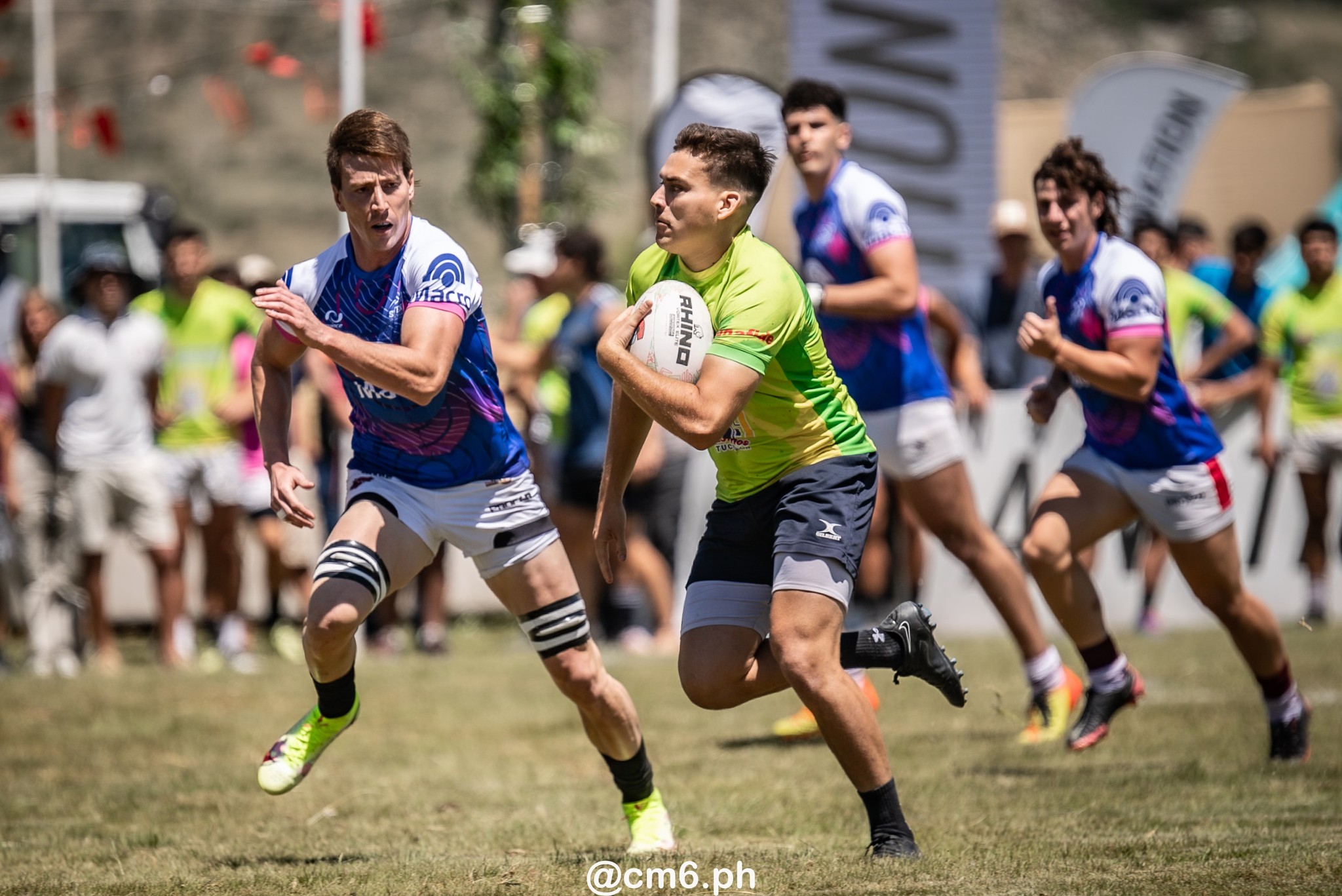  VII - Banco Macro - VII - Municipalidad de Yerba Buena McD - Rugby - Seven Tafi del Valle 2024 - Banco Macro vs Muni Yerba Buena MCD (#STDV24BMAMUN) Photo by: Christian Mas | Siuxy Sports 2024-01-27