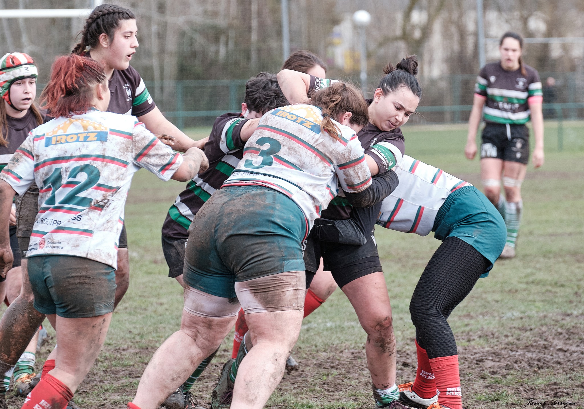  La Única Rugby Taldea - Iruña Rugby Club - Rugby - FER 2024 - La Unica RT vs Iruña Rugby Club - Neskak (#FER24UNIIRU02) Photo by: Javier Arregui | Siuxy Sports 2024-02-10