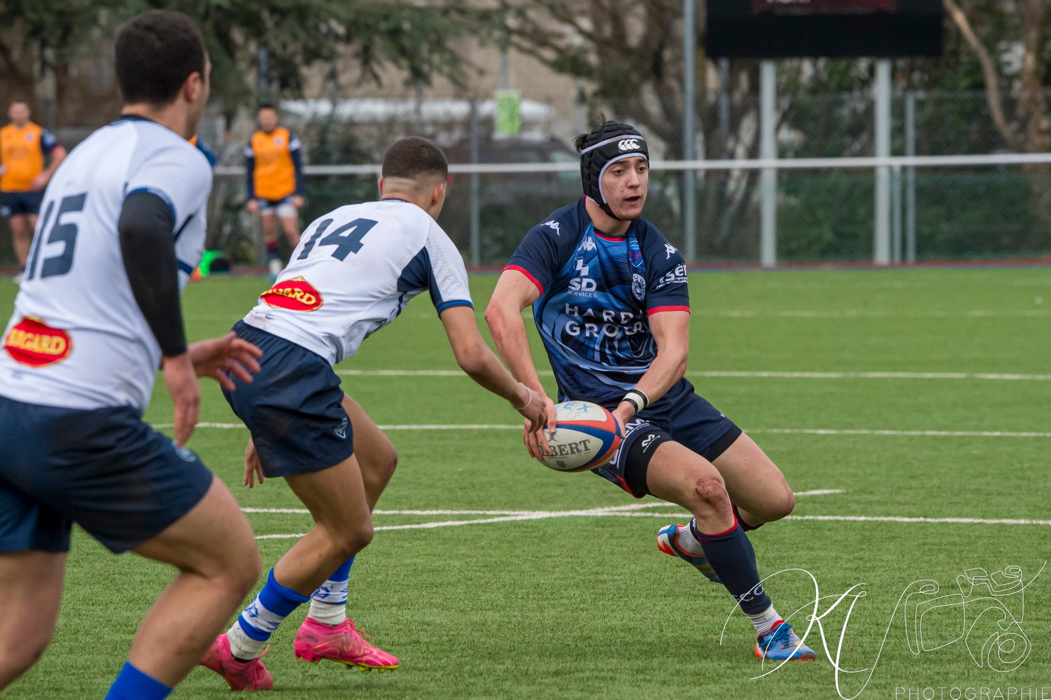 Samuel BIELLE BIARREY -  FC Grenoble Rugby - Castres Olympique - Rugby - 2024 Espoirs - FC Grenoble (53) vs (32) Castres Olympique (#ESP24FCGCAS02) Photo by: Karine Valentin | Siuxy Sports 2024-02-17