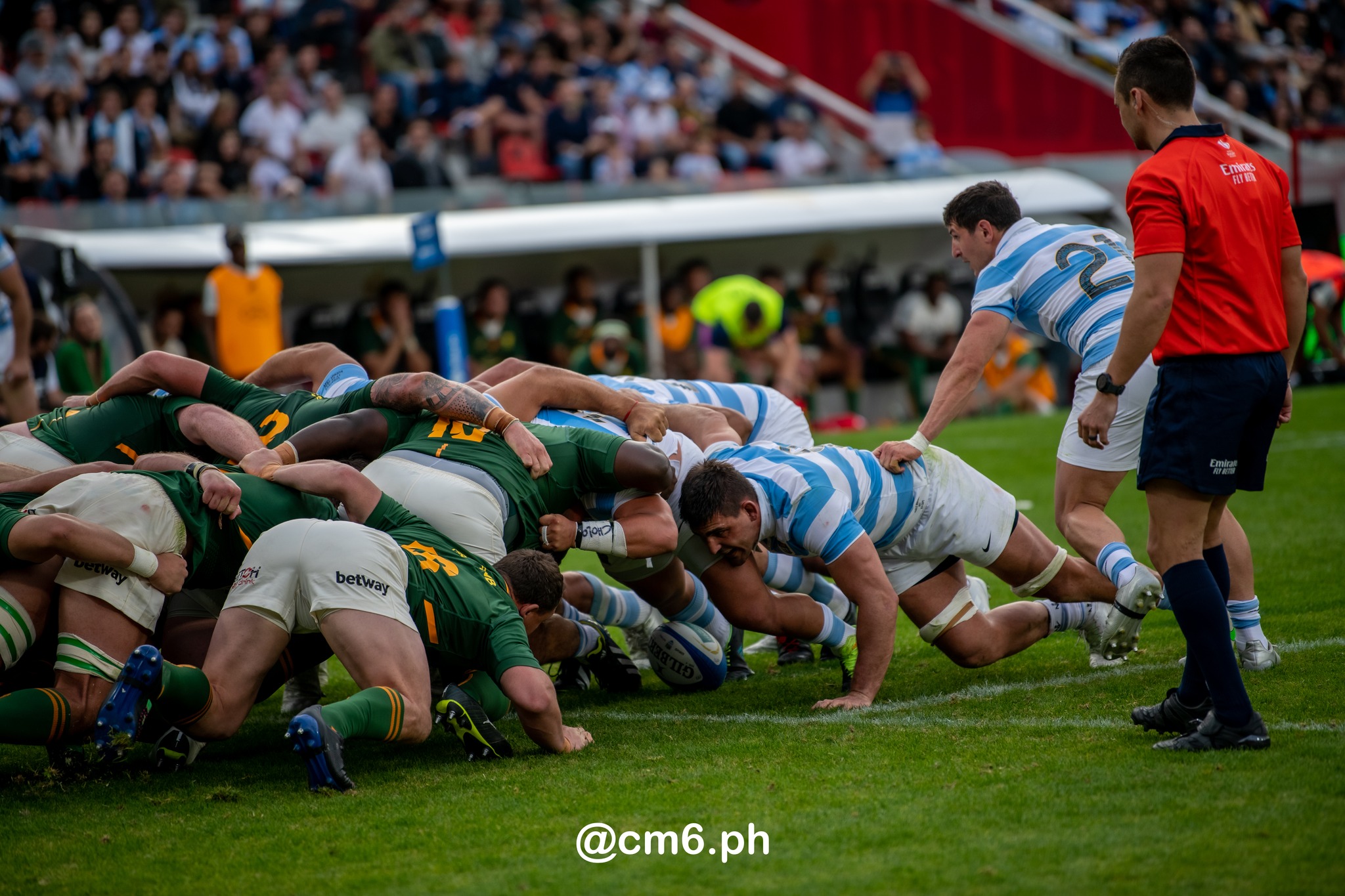  Selección Argentina de Rugby XV - South Africa national rugby union team - Rugby - Rugby Championship 2022 - Los Pumas (20) vs (36) Springboks (#RCH22ARGSAF109) Photo by: Christian Mas | Siuxy Sports 2022-09-17