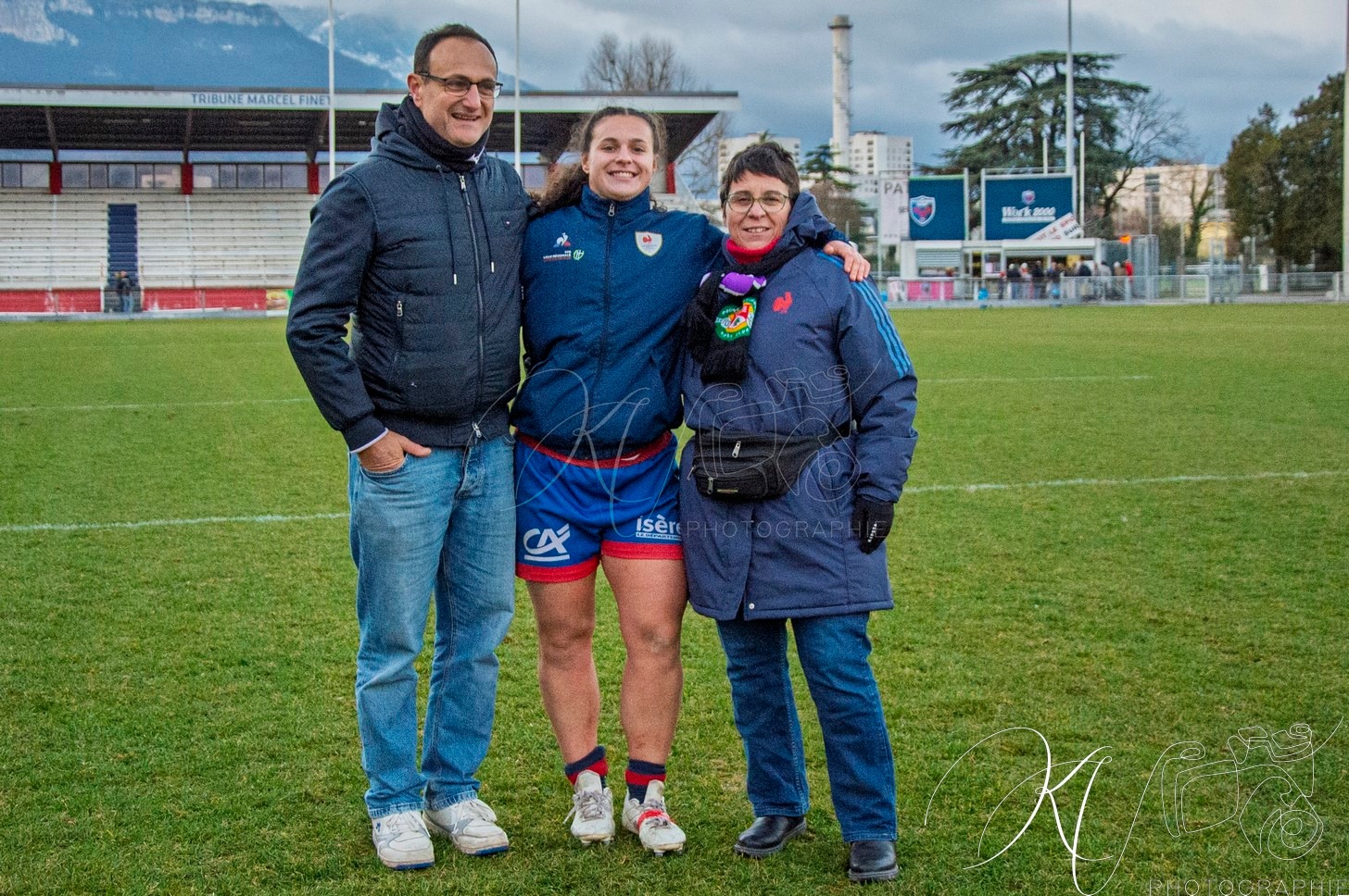  FC Grenoble Rugby - Lyon Olympique Universitaire - Rugby - FFR 2024 - Elite 1 Fém - FCG Amazones (8) vs (5) LOU (#FFR24E1FFCGLOU12) Photo by: Karine Valentin | Siuxy Sports 2024-12-14