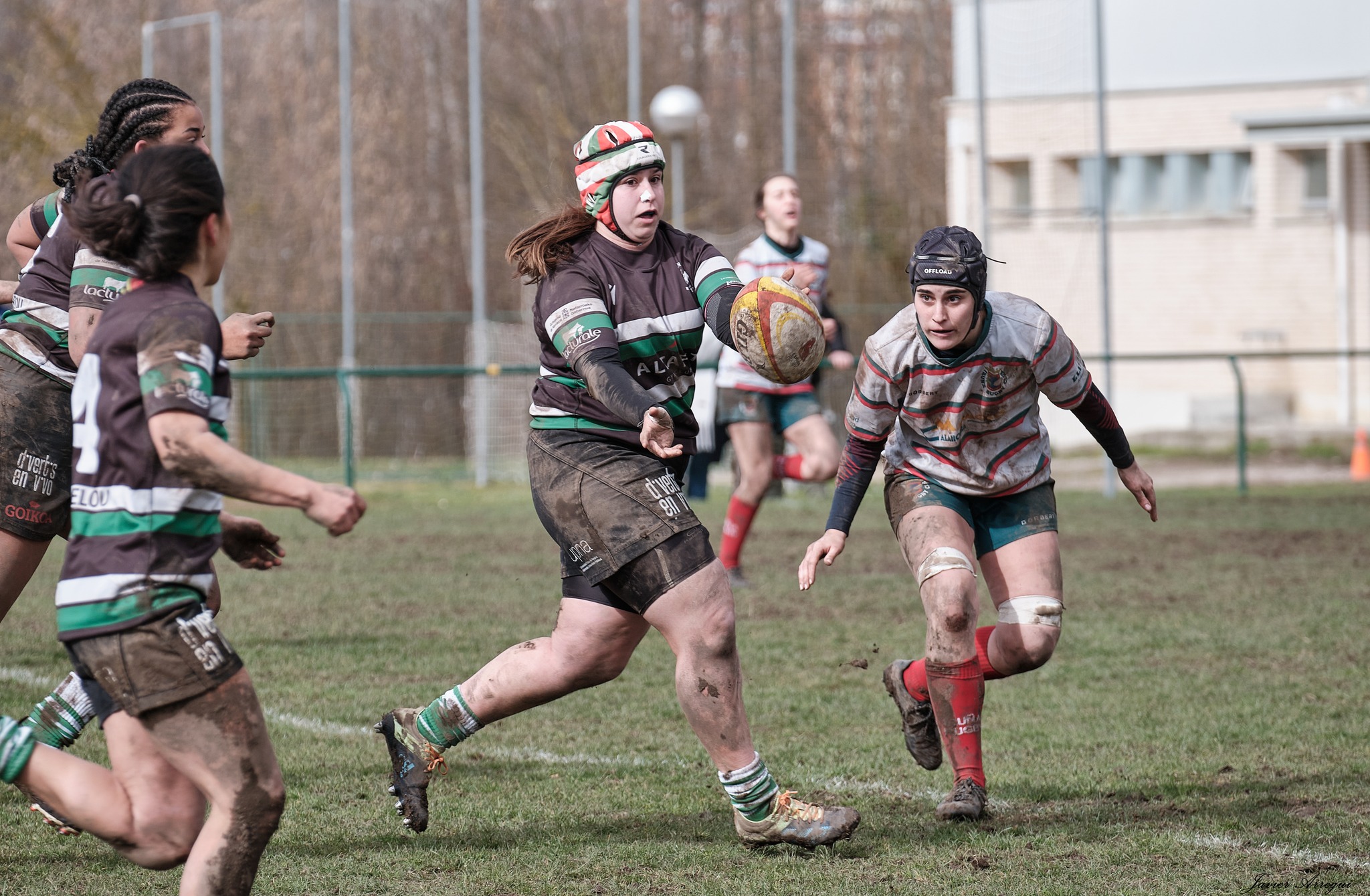  La Única Rugby Taldea - Iruña Rugby Club - Rugby - FER 2024 - La Unica RT vs Iruña Rugby Club - Neskak (#FER24UNIIRU02) Photo by: Javier Arregui | Siuxy Sports 2024-02-10