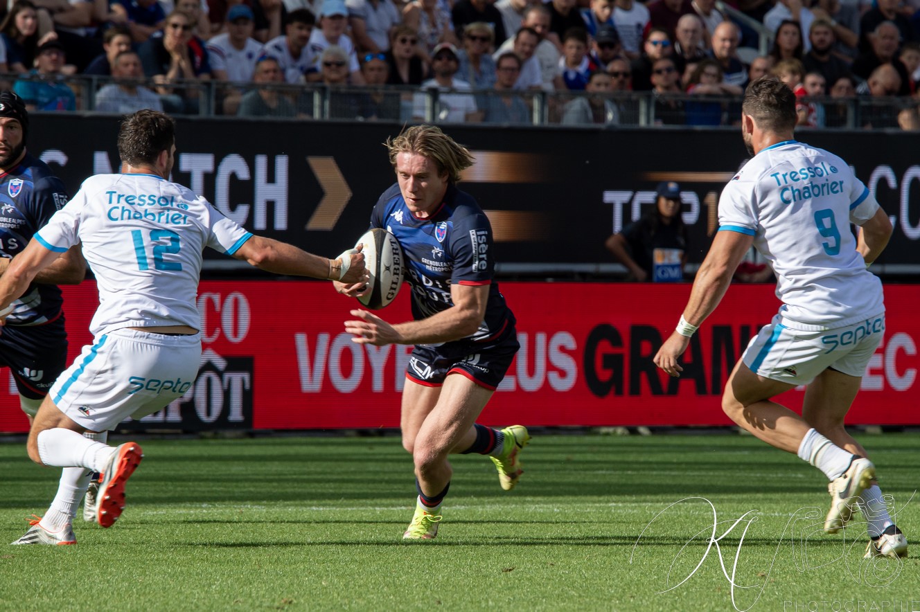  FC Grenoble Rugby - Montpellier Hérault Rugby - Rugby - FFR - 2024 - Access Match -  FC Grenoble (18) vs (20) Montpellier (#FFR24FCGMHR06) Photo by: Karine Valentin | Siuxy Sports 2024-06-16