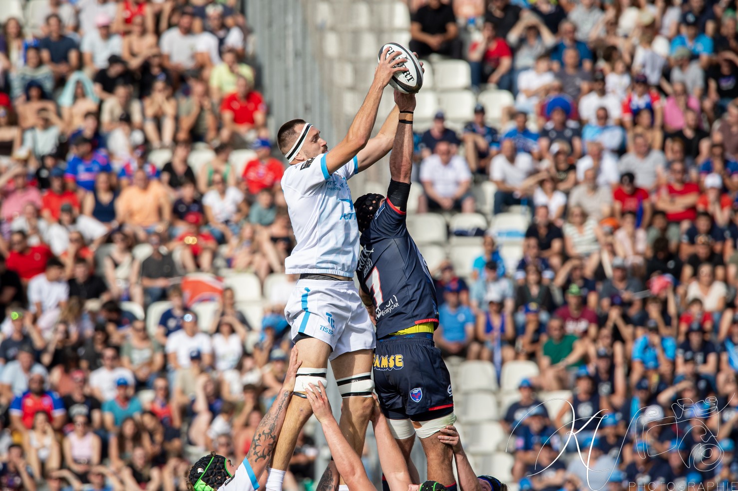  FC Grenoble Rugby - Montpellier Hérault Rugby - Rugby - FFR - 2024 - Access Match -  FC Grenoble (18) vs (20) Montpellier (#FFR24FCGMHR06) Photo by: Karine Valentin | Siuxy Sports 2024-06-16