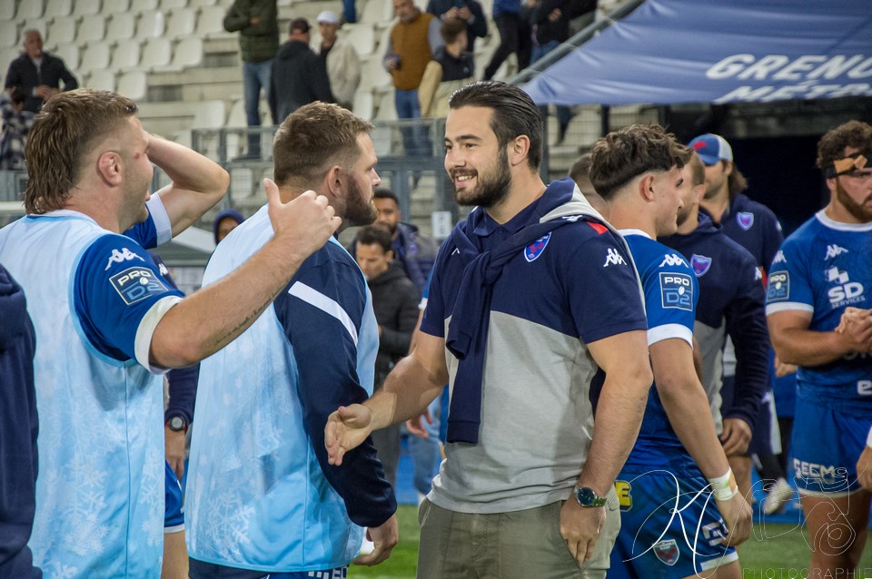  FC Grenoble Rugby - Valence Romans DR - Rugby - PRO D2 2024 - FC Grenoble (44) vs (22) Valence Romans DR (#PROD224FCGVRDR10) Photo by: Karine Valentin | Siuxy Sports 2024-10-11