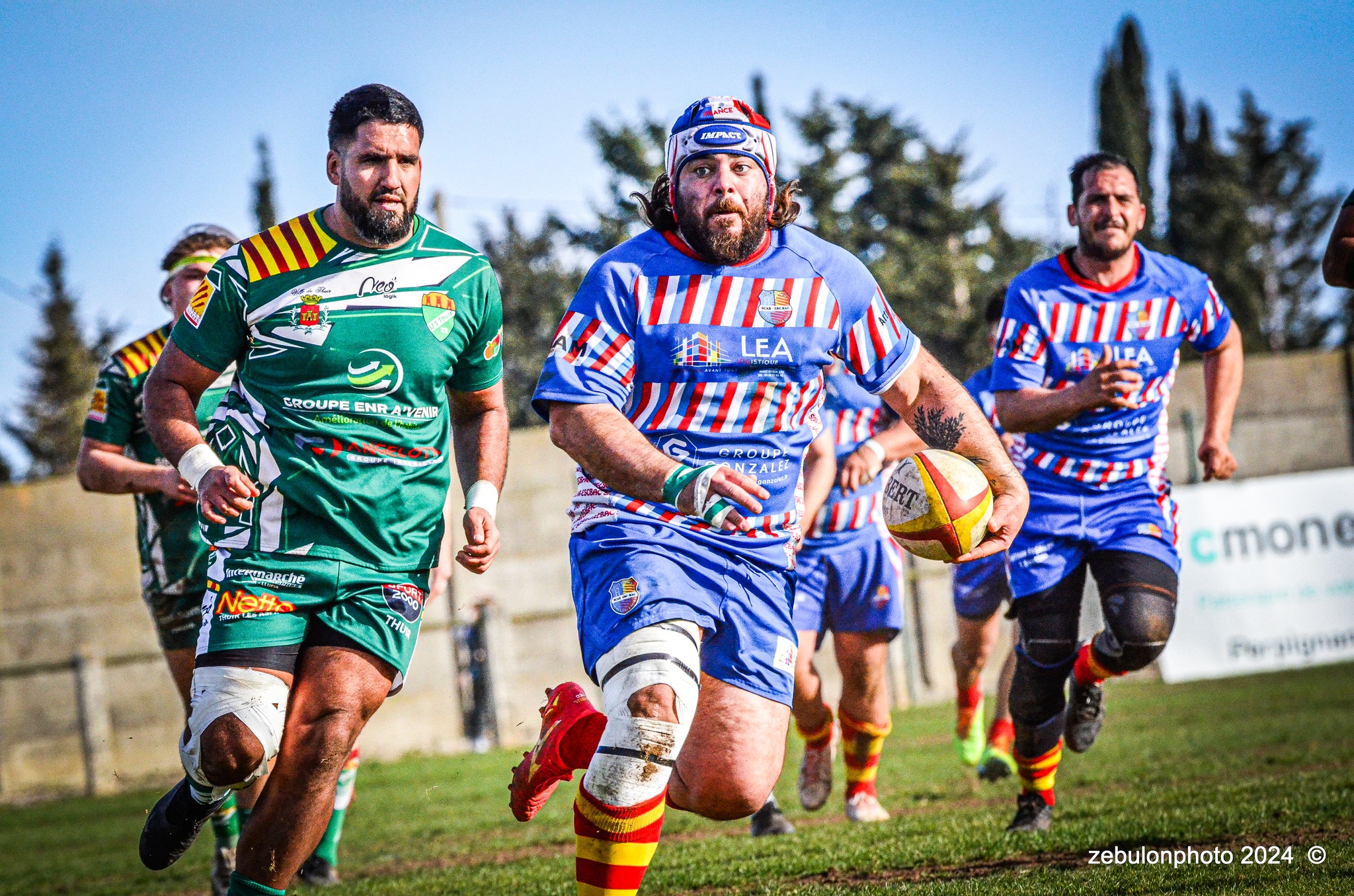  SCAR ESC-BAC - US Thuirinoise - Rugby - Fed3 2024 - SCAR ESC-BAC vs US Thuirinoise - P   (#F324SEBUSTP03) Photo by: Photo Zebulon | Siuxy Sports 2024-03-09