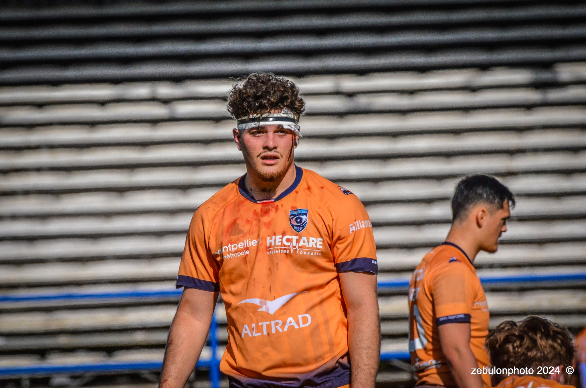  Montpellier Hérault Rugby - US Arlequins Perpignanais - Rugby - 2024 Espoirs - Montpellier (18) vs (7) Perpignan (#ESP24MHRUSAP03) Photo by: Photo Zebulon | Siuxy Sports 2024-03-16