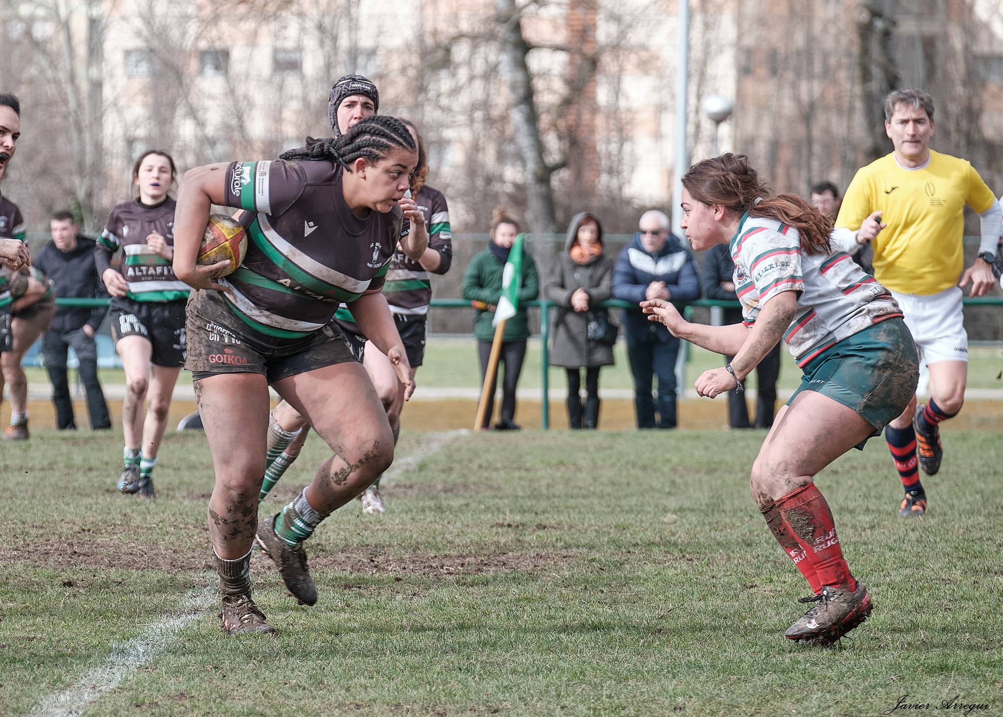  La Única Rugby Taldea - Iruña Rugby Club - Rugby - FER 2024 - La Unica RT vs Iruña Rugby Club - Neskak (#FER24UNIIRU02) Photo by: Javier Arregui | Siuxy Sports 2024-02-10