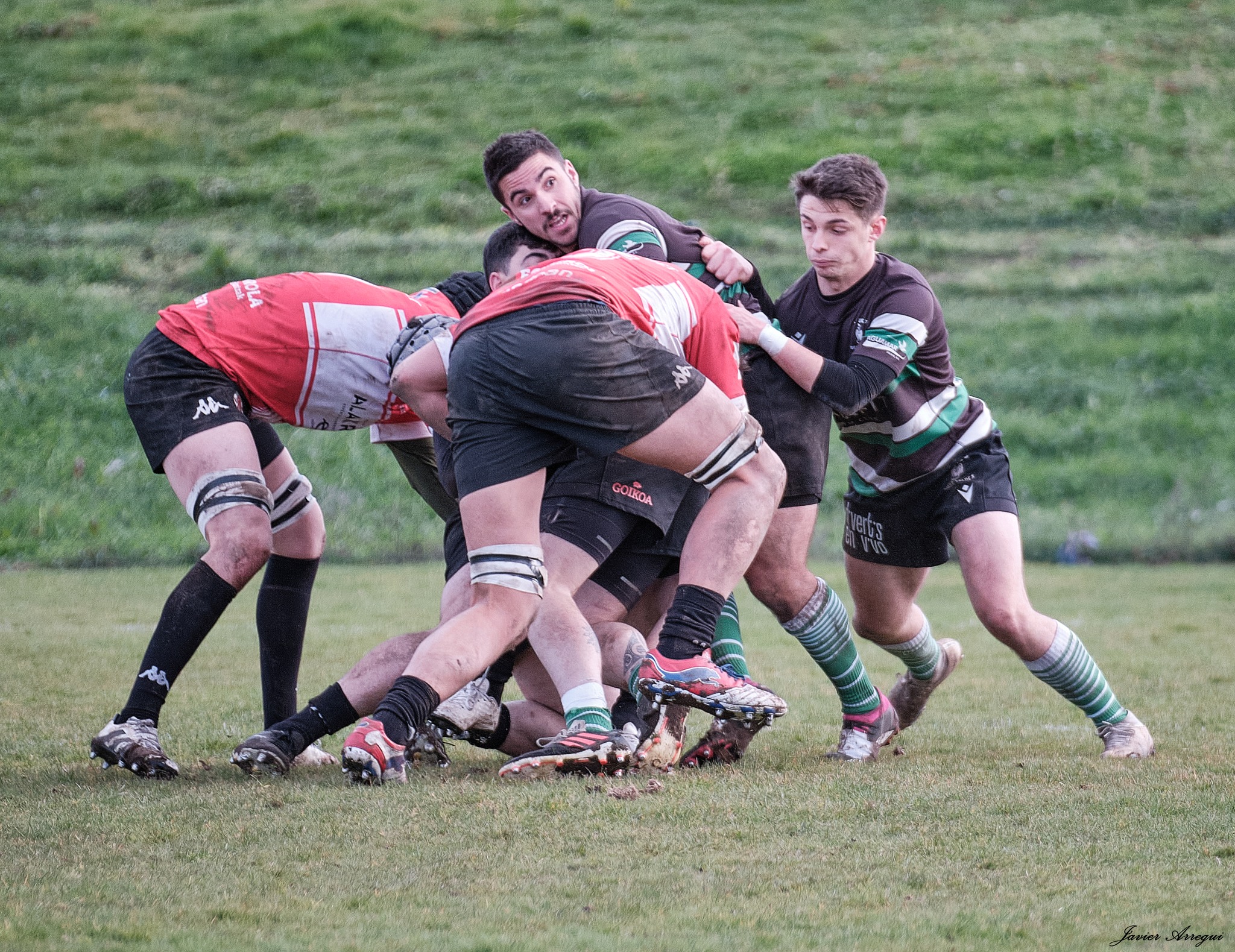  La Única Rugby Taldea - Gernika Rugby Taldea - Rugby - FER 2024 - DHB - La Unica RT (10) vs (31) Gernika RT - Reel 2 (#FER24DHBUNIGER23) Photo by: Javier Arregui | Siuxy Sports 2024-03-09