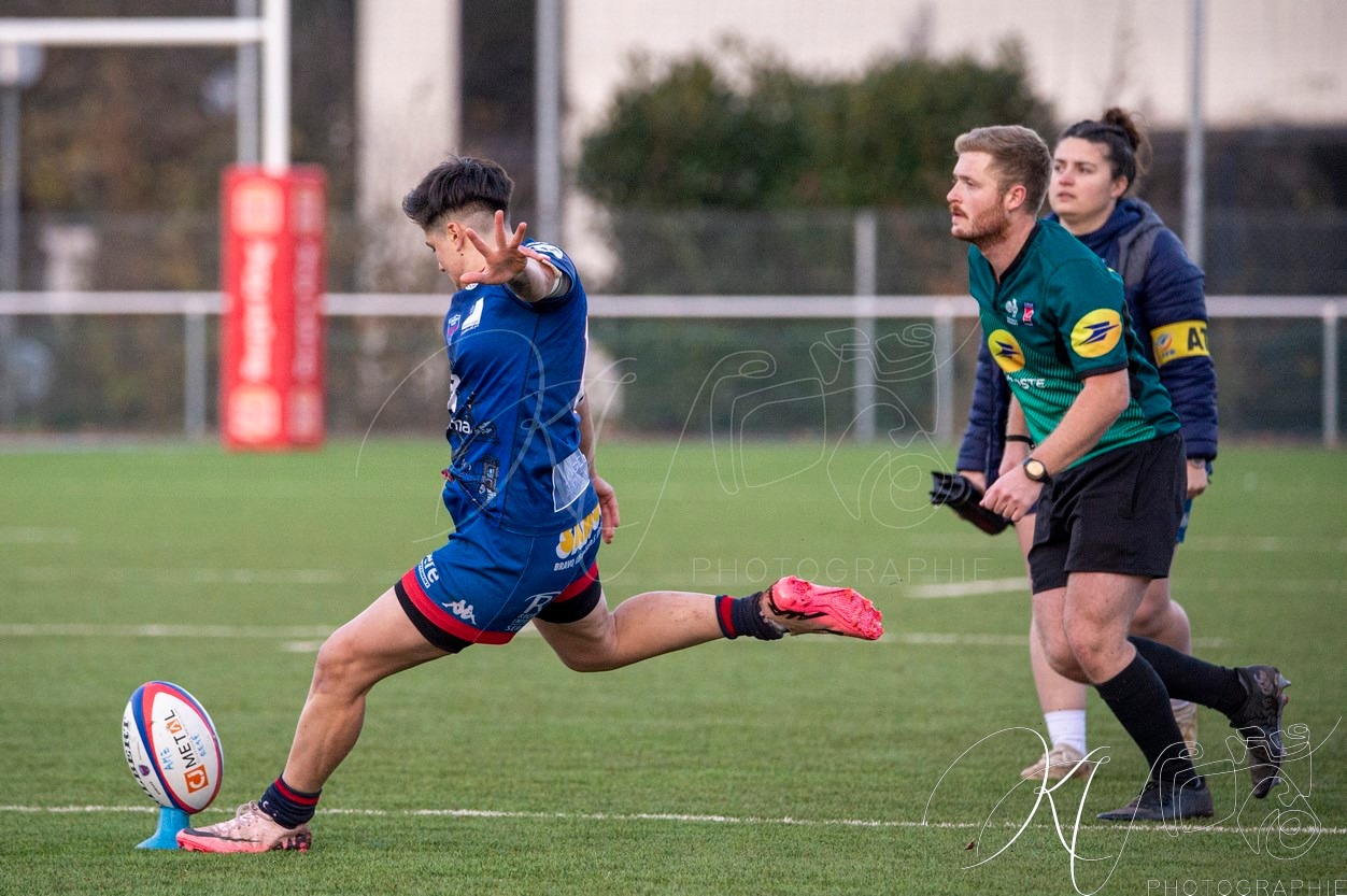  FC Grenoble Rugby - ASM Romagnat rugby féminin - Rugby - FFR 2024 - Réserve Élite - FCG Amazones vs ASM Romagnat (#FFR24REFCGASMR11) Photo by: Karine Valentin | Siuxy Sports 2024-11-30