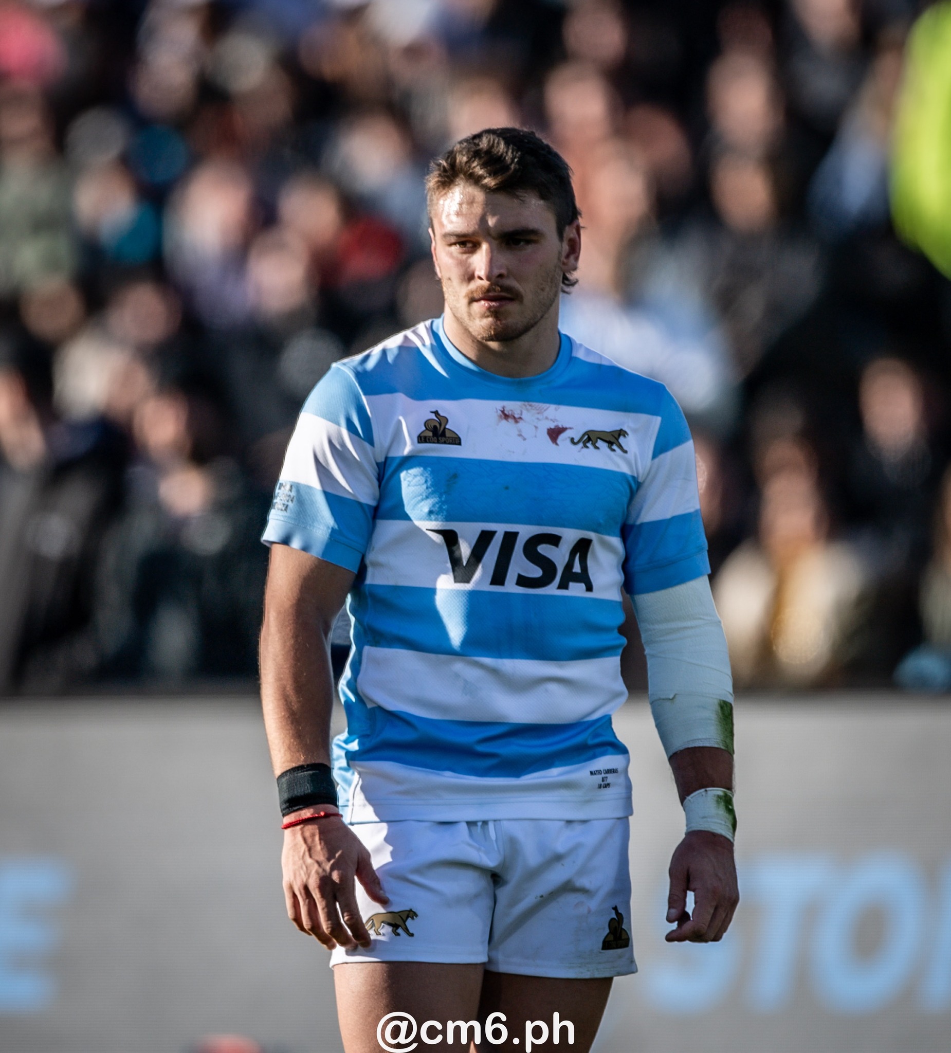 Mateo CARRERAS -  Selección Argentina de Rugby XV - Équipe de France de rugby à XV - Rugby - 2024 - Los Pumas - Argentina (13) vs (28) Francia (#2024PUMFRA07) Photo by: Christian Mas | Siuxy Sports 2024-07-06