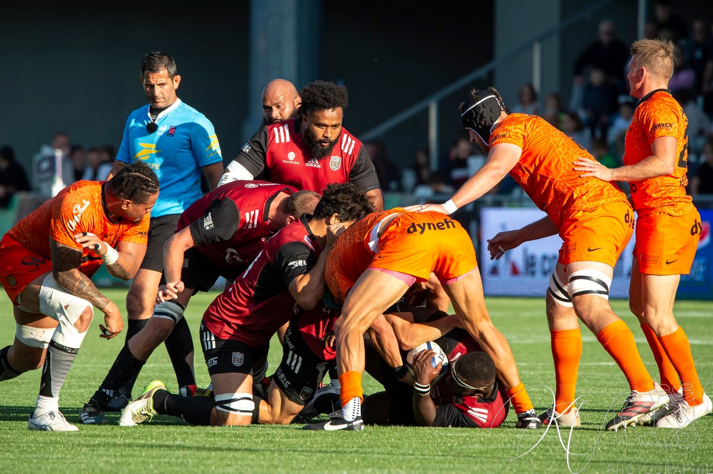 Stade niçois - Racing Club Narbonnais - Rugby - FFR 2024 - Finale Nationale - Nice (39) vs (30) Narbonne (#FFR24NATNICNAR05) Photo by: Karine Valentin | Siuxy Sports 2024-05-18