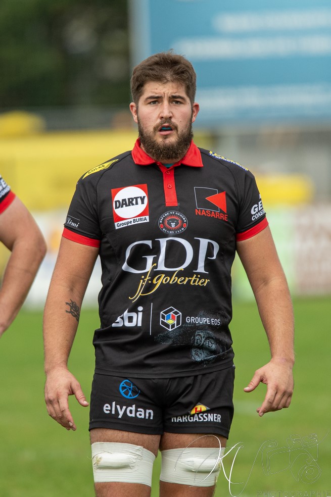  Bièvre Saint-Geoirs RC - US Vinay - Rugby - FFR 2024 Fed2 - Bievre SG vs US Vinay (#FFR24F2BSGUSV09) Photo by: Karine Valentin | Siuxy Sports 2024-09-22