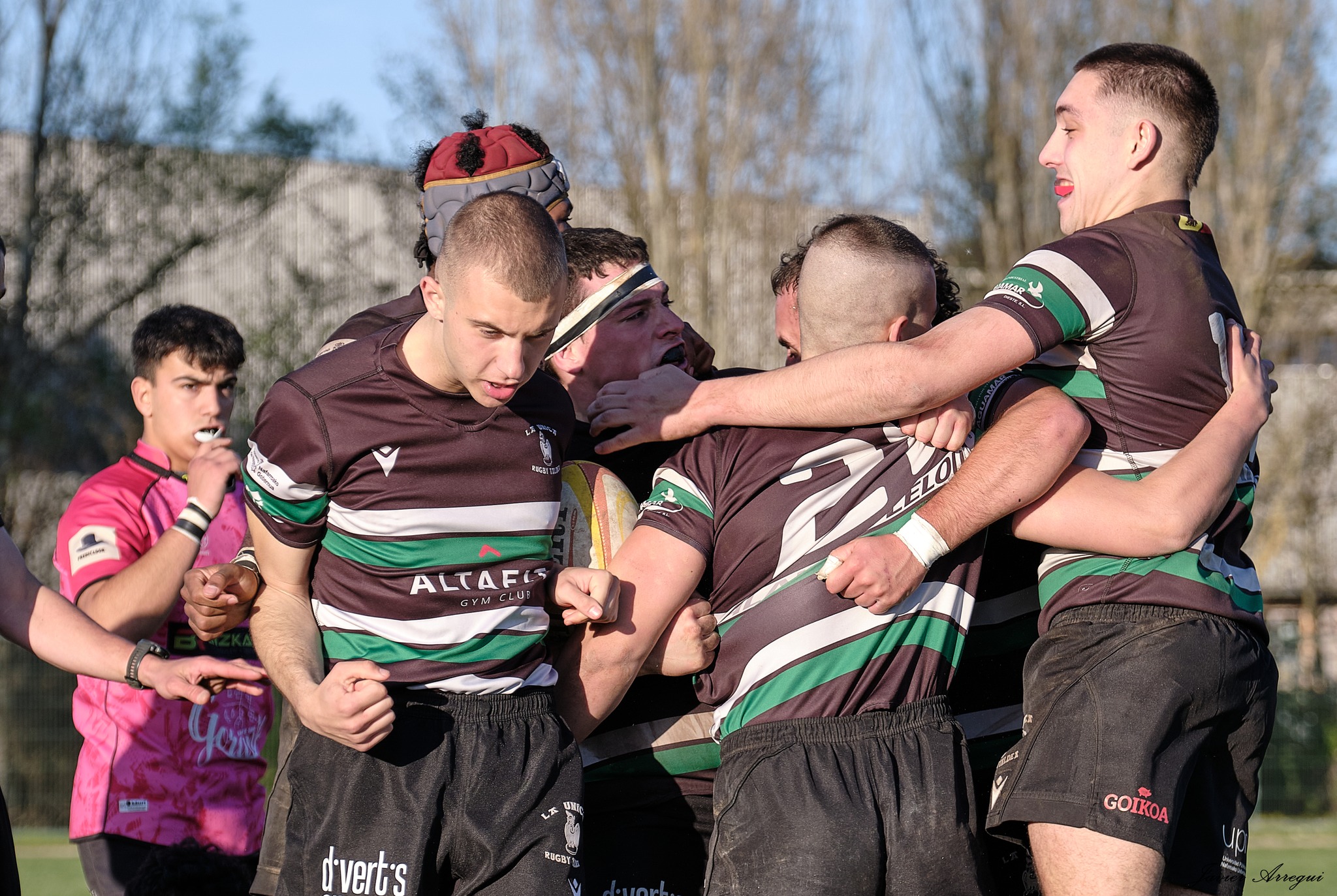  La Única Rugby Taldea - Uribealdea Rugby Kirol Elkartea - Rugby - FER 2024 - DHB - La Unica RT (41) vs (9) Uribealdea Rugby - Reel 2 (#FER24DHBUNIURI02) Photo by: Javier Arregui | Siuxy Sports 2024-03-23